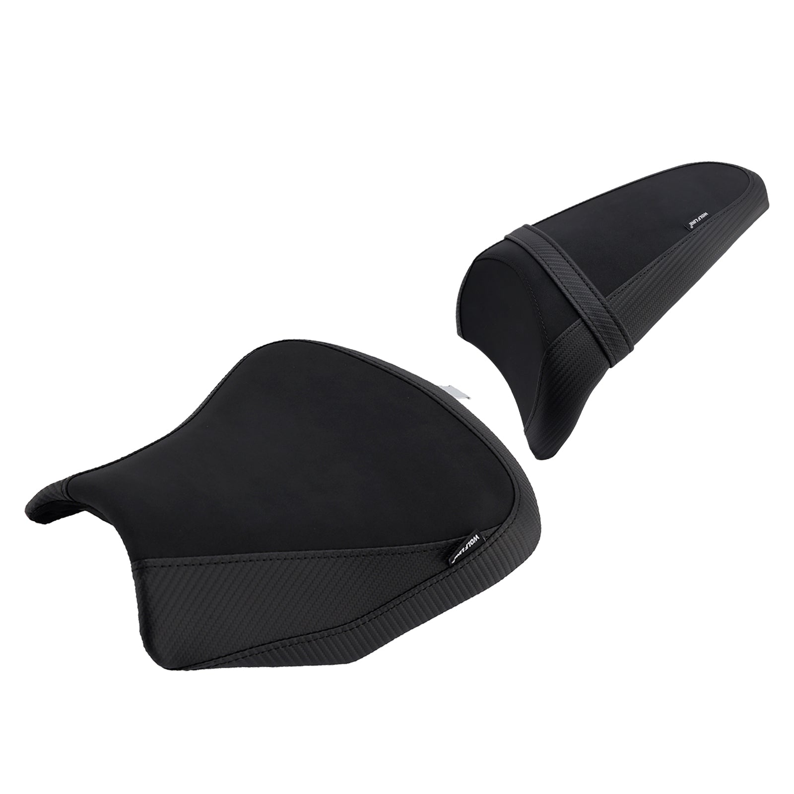 2017-2025 For Kawasaki Ninja 650 Z650 Front&Rear Raider Passenger Cushion Kit Black