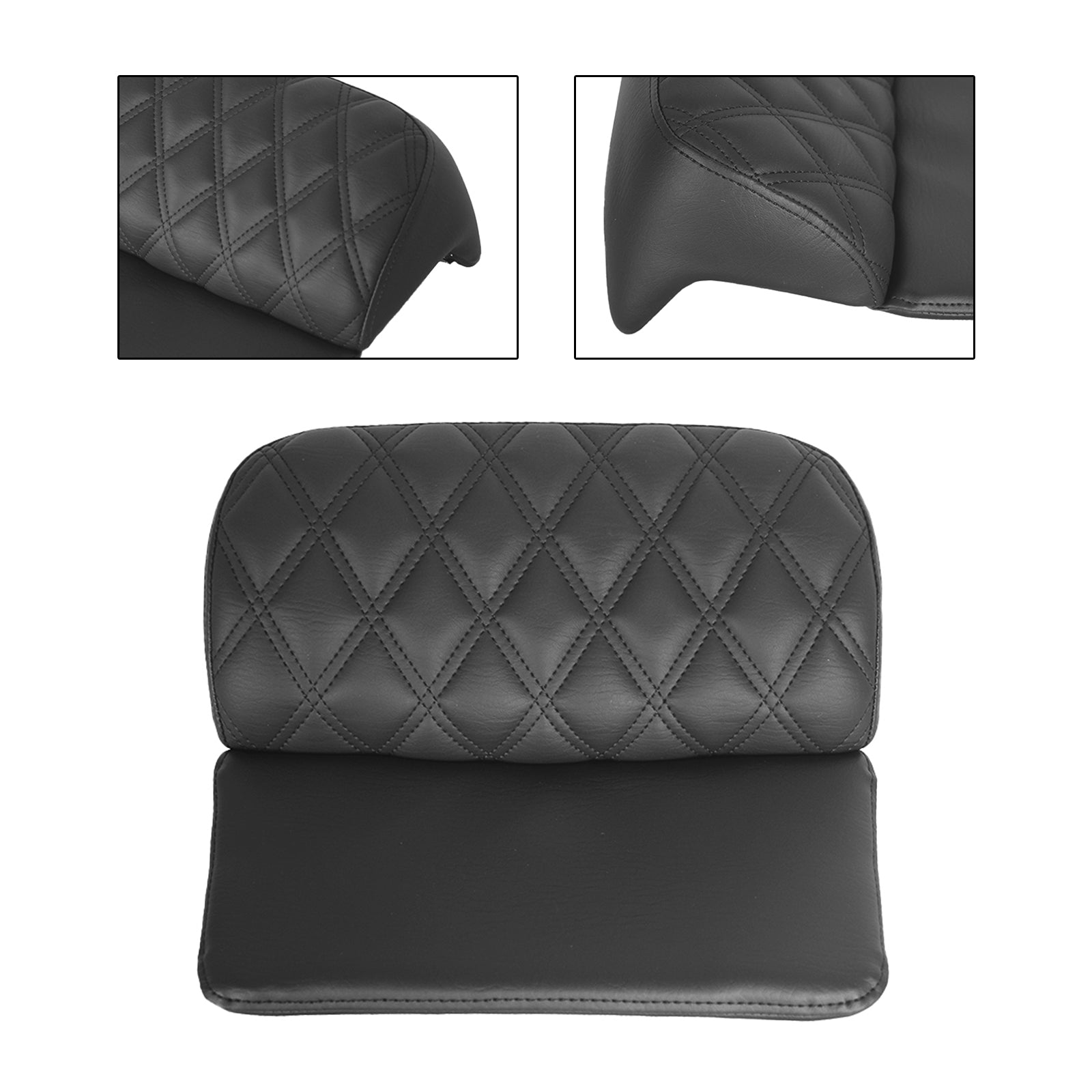 Chopped Pack Trunk Backrest Pad fit for Tour Pack Touring Road Glide Tri Glide