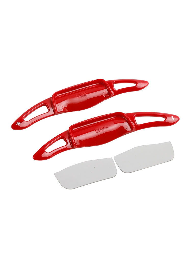 2PCS Red Steering Wheel Paddle Shifter Extension Fit Toyota Camry Avalon Corolla