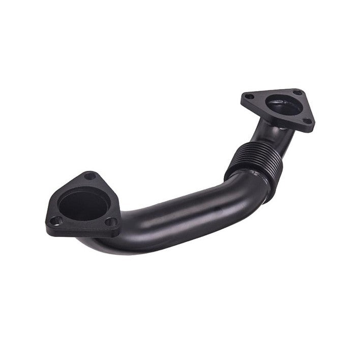 Passenger Side Exhaust Up-Pipe w/ Gaskets For LB7 LLY LBZ LMM LML 6.6L 2001-2016 Duramax