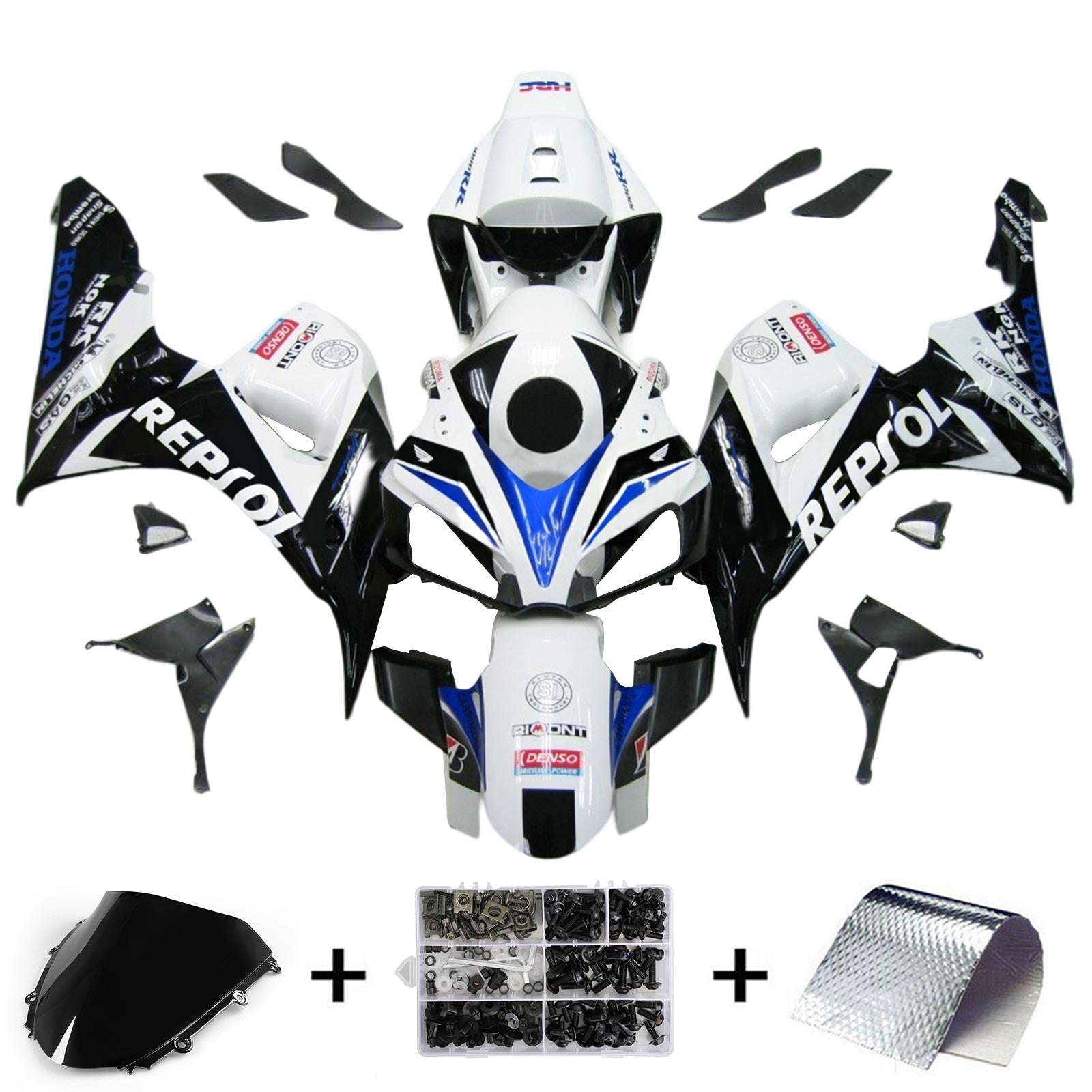 Honda CBR1000RR 2006-2007 Fairing Kit Bodywork Plastic ABS