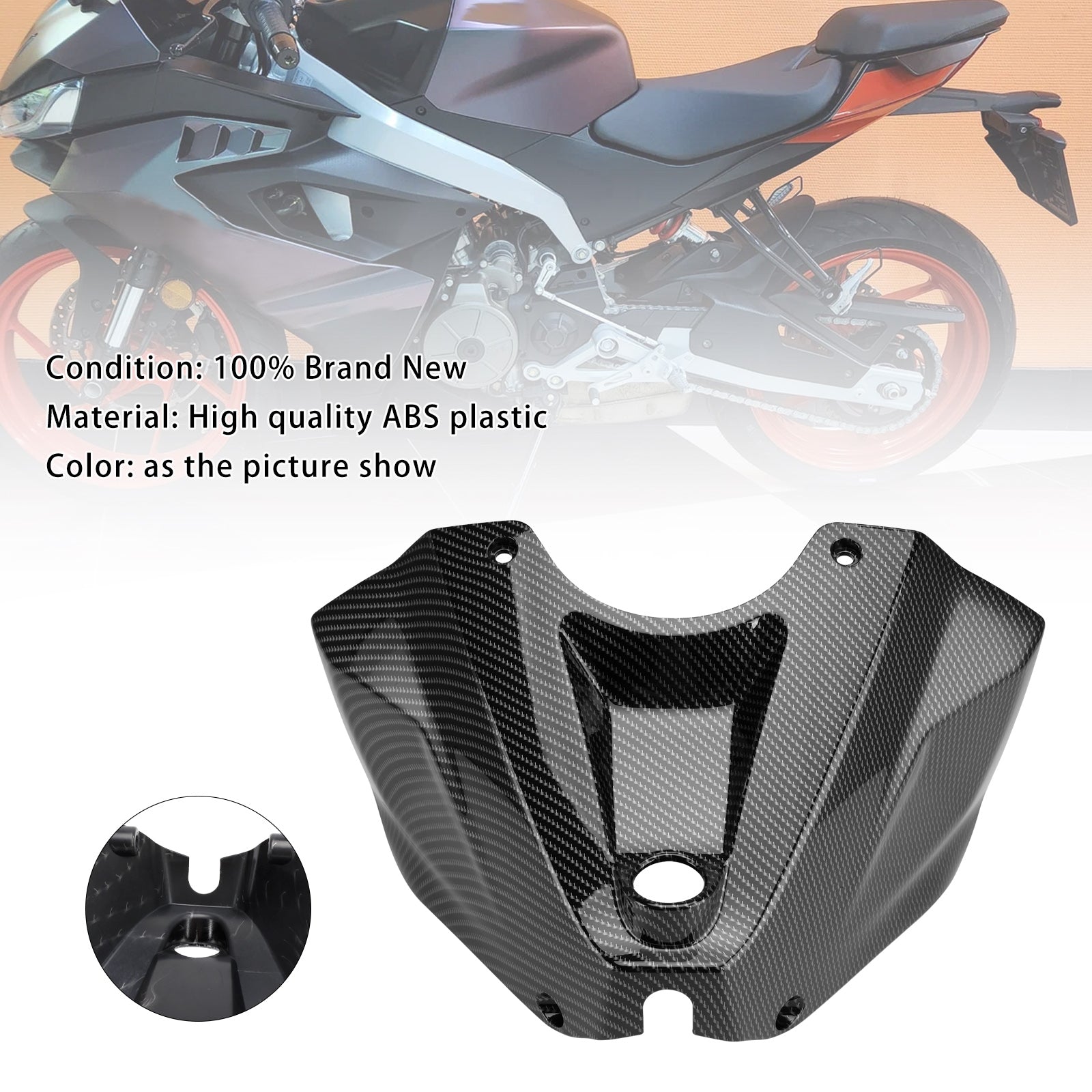 2024-2025 Aprilia RS457 RS 457 Front Gas Tank Cover Trim Fairing Cowl