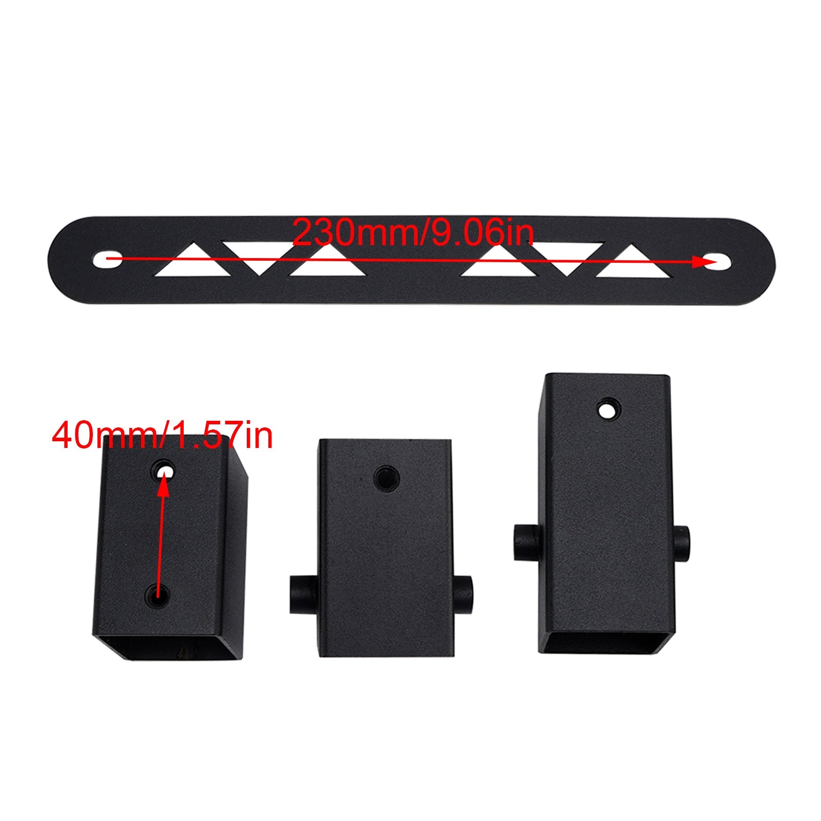 Driver & Passenger Seat Raiser Adaptor Kit For Polaris Rzr Pro Xp 20-23 Turbo