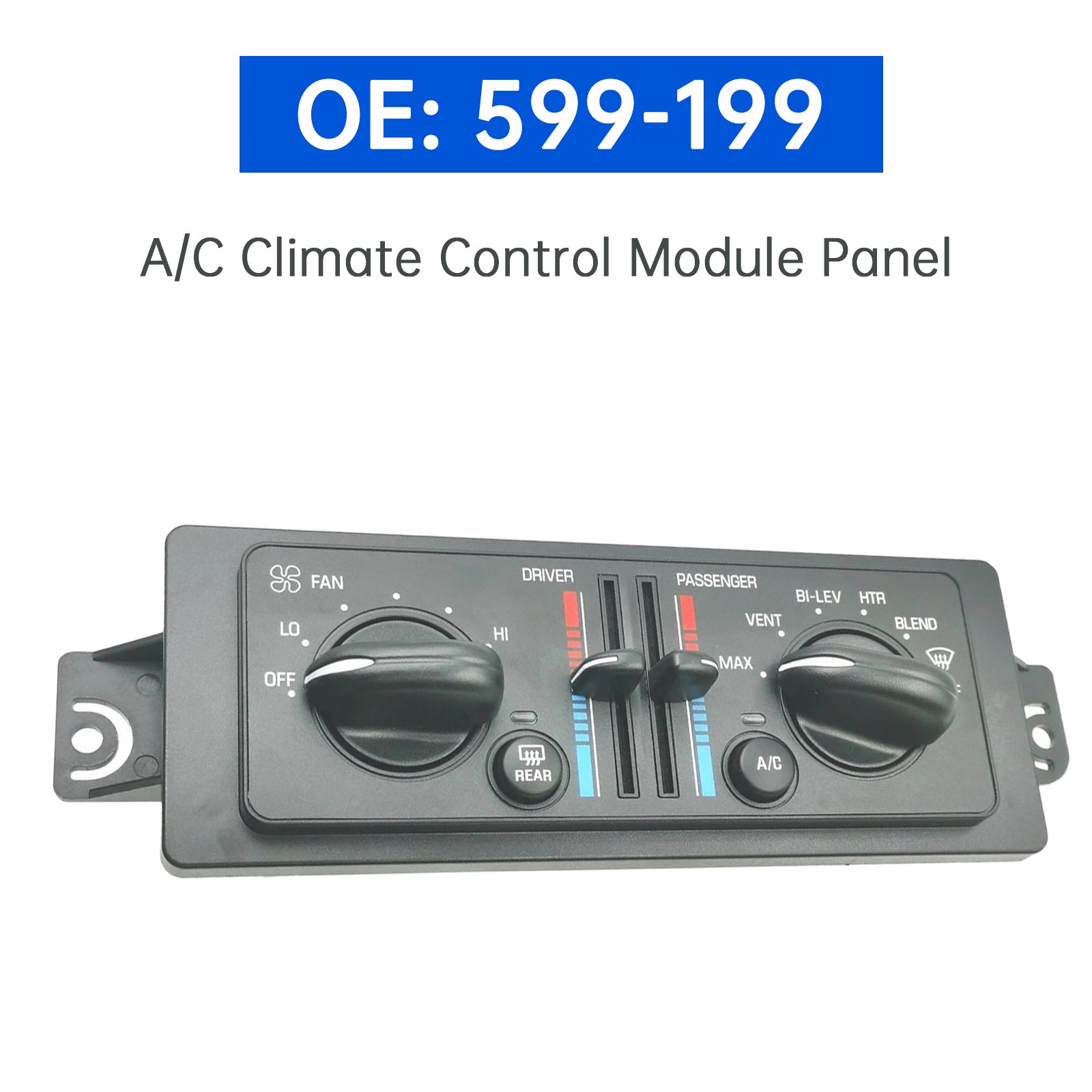 A/C Climate Control Module Panel 599-199 for Buick Regal 1997-2004