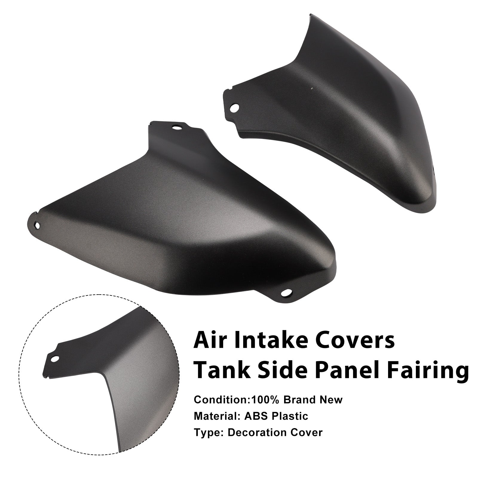 Air Intake Covers Tank Side Panel Fairing For 2025-2026 Kawasaki Z900