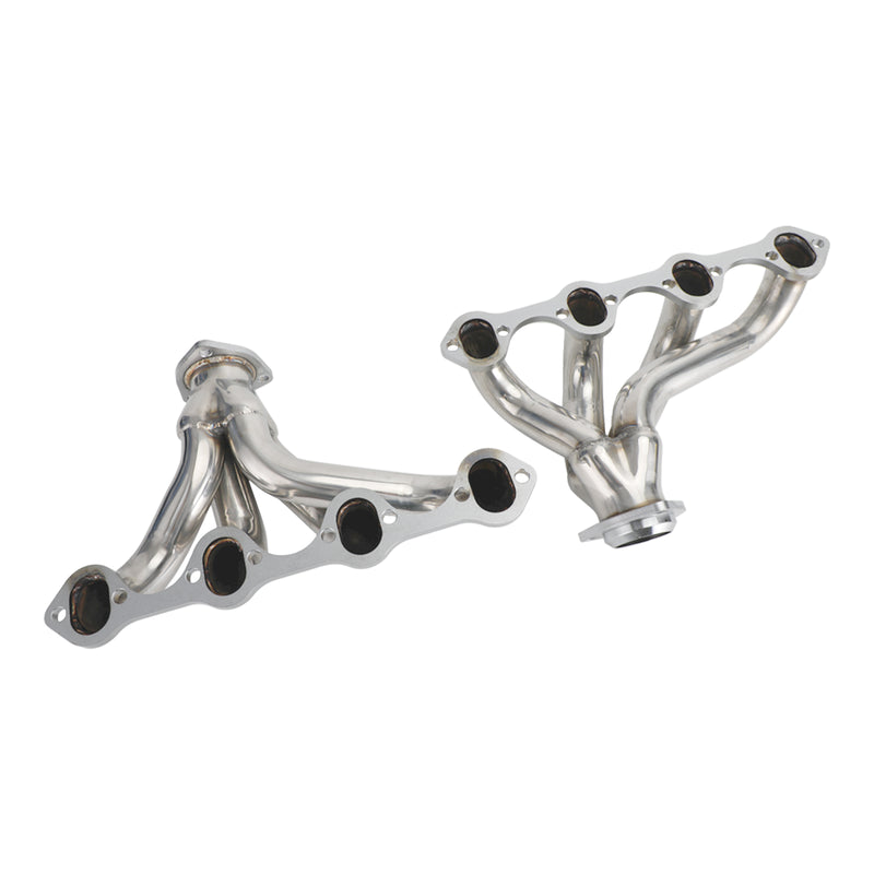 Stainless Hugger Exhaust Headers Fit Ford Short Block Windsor 289 302 351