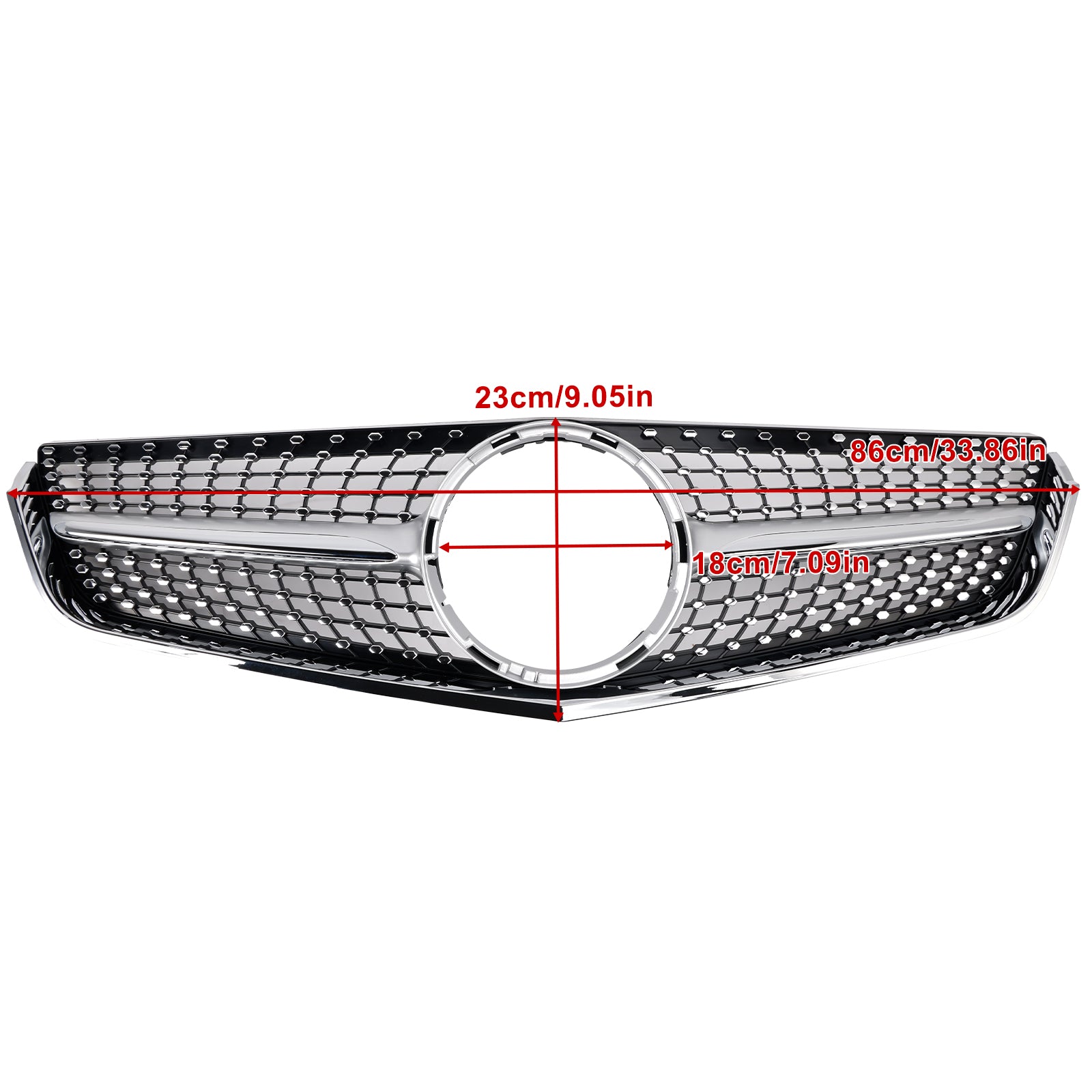 Front Grille fit 2009-2013 Mercedes W207 C207 E-Class Coupe Convertible AMG Generic