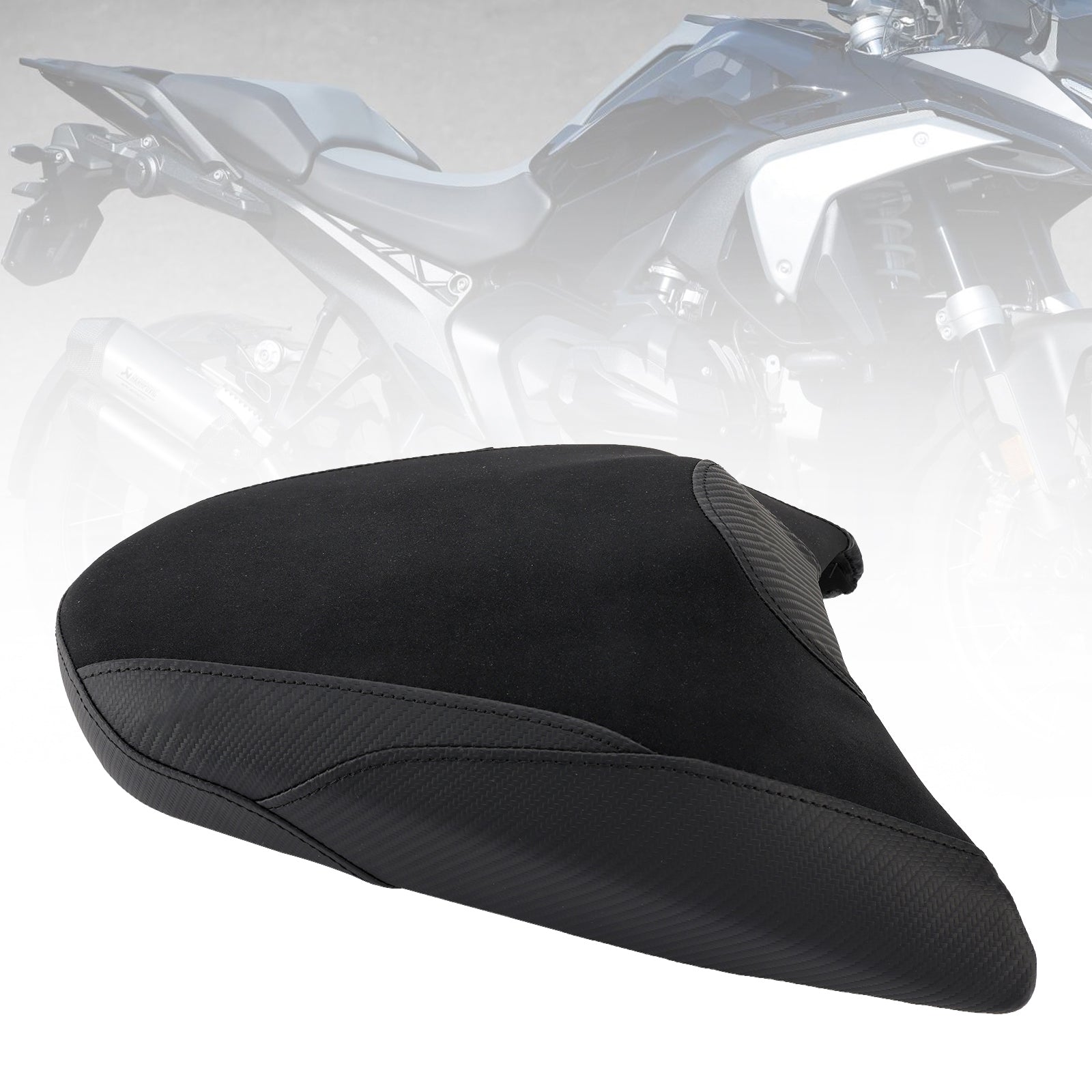 2024-2025 Bmw R1300Gs R 1300 Gs Rear Seat Passenger Cushion Flat Black Gray