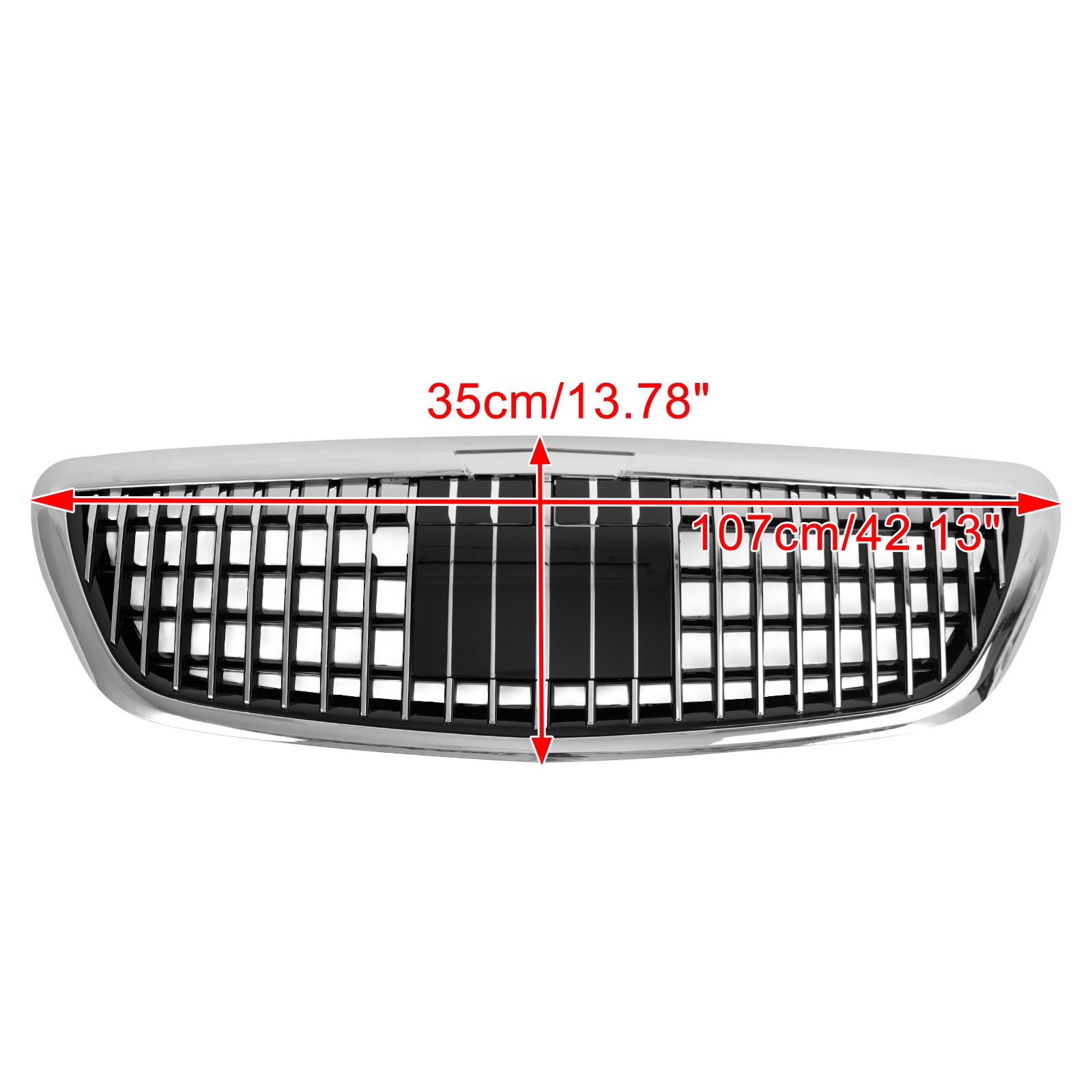 Front Bumper Upper Grille Grill fit Mercedes Benz W222 S class 2014-2020 with ACC