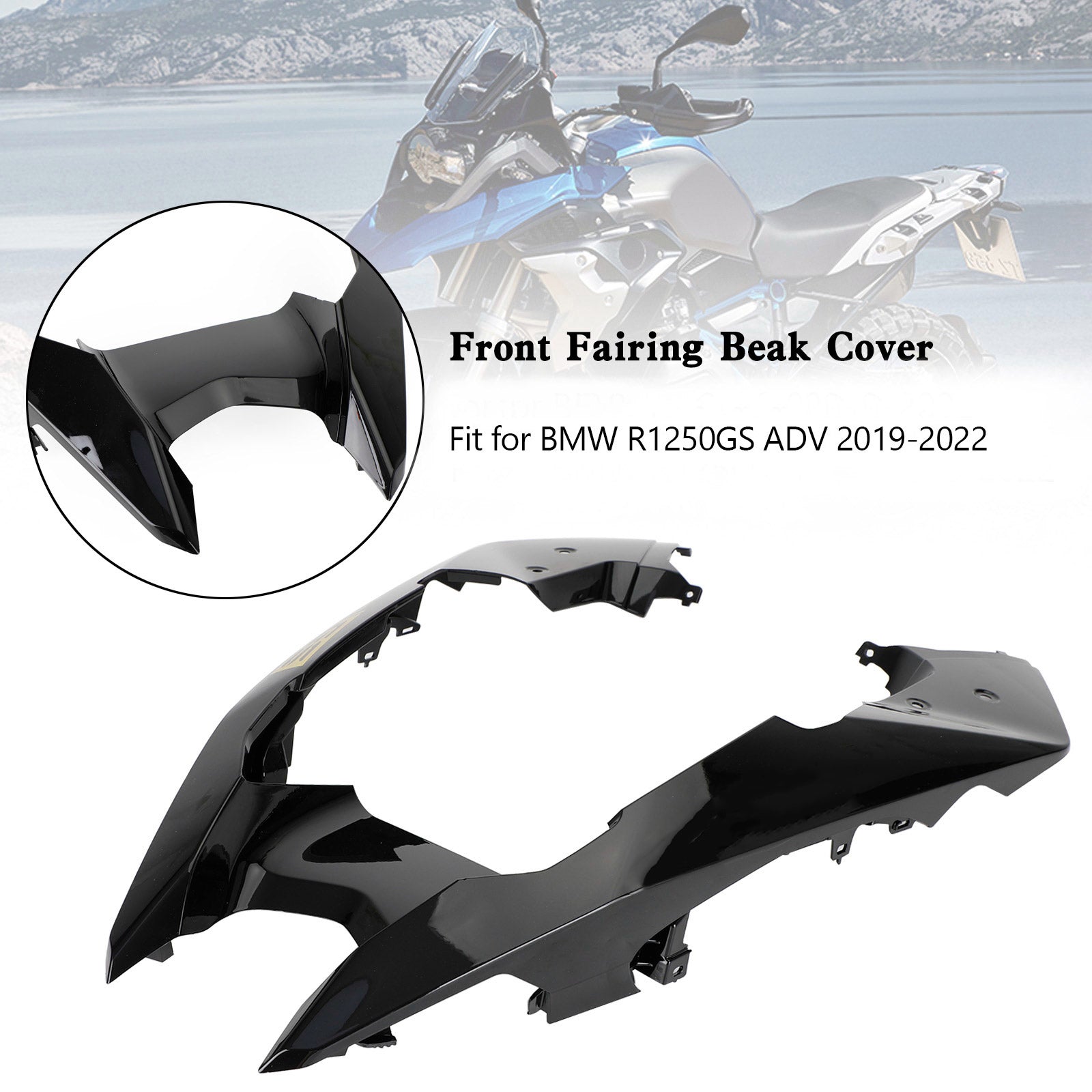 2019-2023 BMW R1250GS ADV Front Nose Fairing Beak Fender Cover