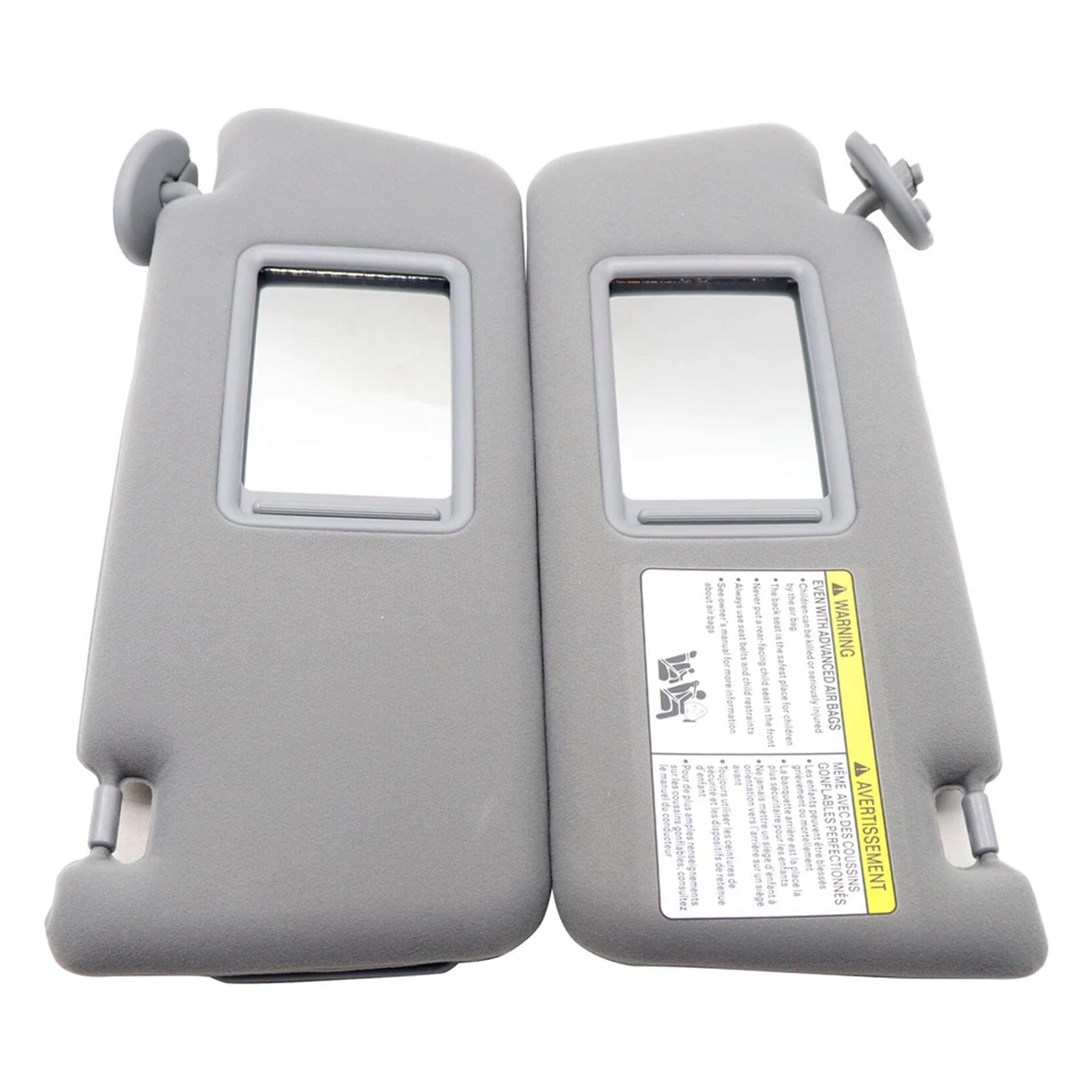 2013-2018 Nissan Altima 2PCS Gray Sun Visor Left & Right 74320-04181-B1 74310-04181-B1