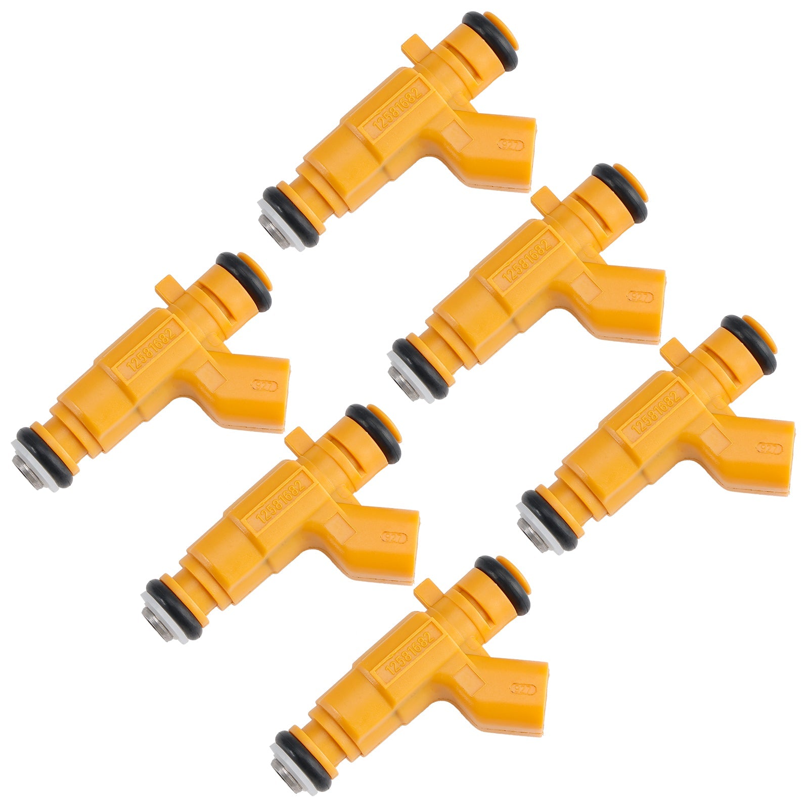 6PCS Fuel Injector 0280156129 Fit Vauxhall Vectra Fit Saab 9-3 2.8L 12581682