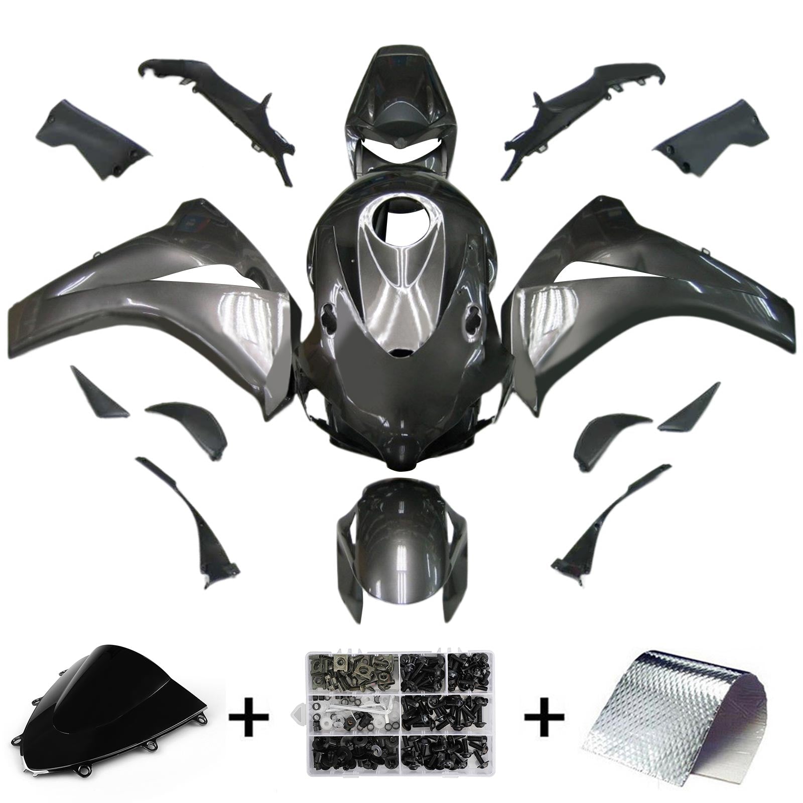 Honda CBR1000RR 2008-2011 Fairing Kit Bodywork Plastic ABS