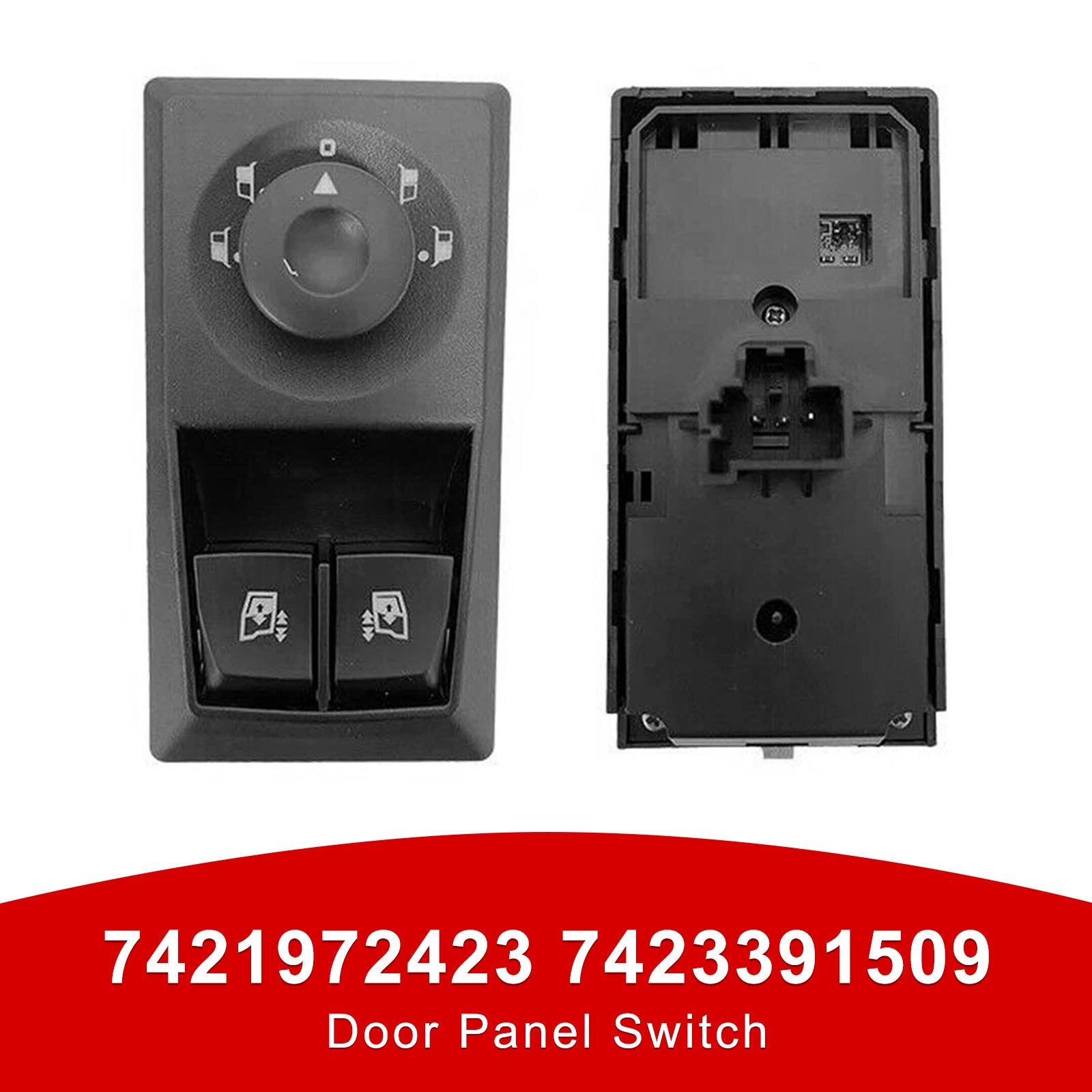 Door Panel Switch for Renault Trucks 7421972423 7423391509 24V