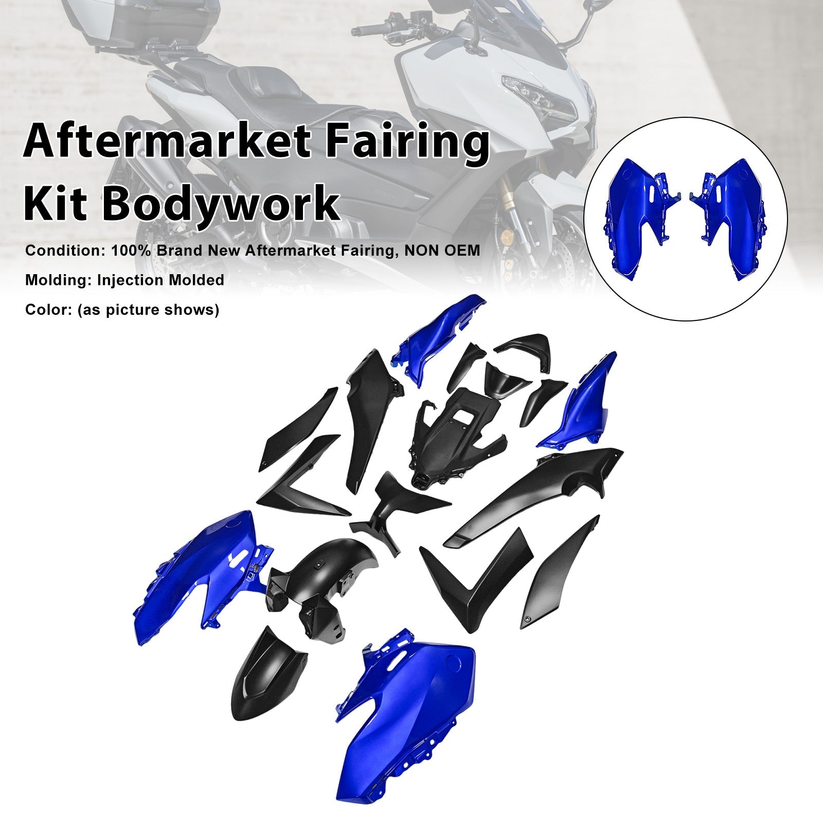 2025-2026 for Yamaha TMAX560 Injection Bodywork Fairing Kit