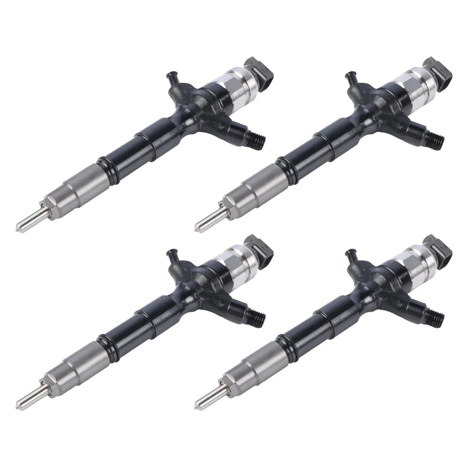 For Toyota Hilux Hiace 2KD-FTV 2.5L Engine 4PCS Fuel Injector 095000-8530