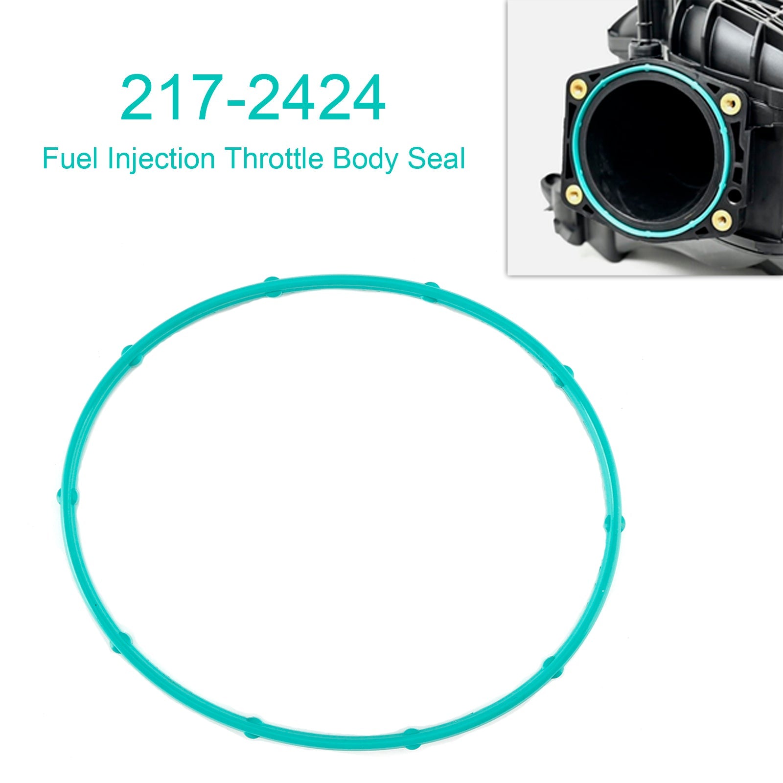 217-2424 GM 트럭 및 TBSS용 연료 분사 스로틀 바디 씰 개스킷