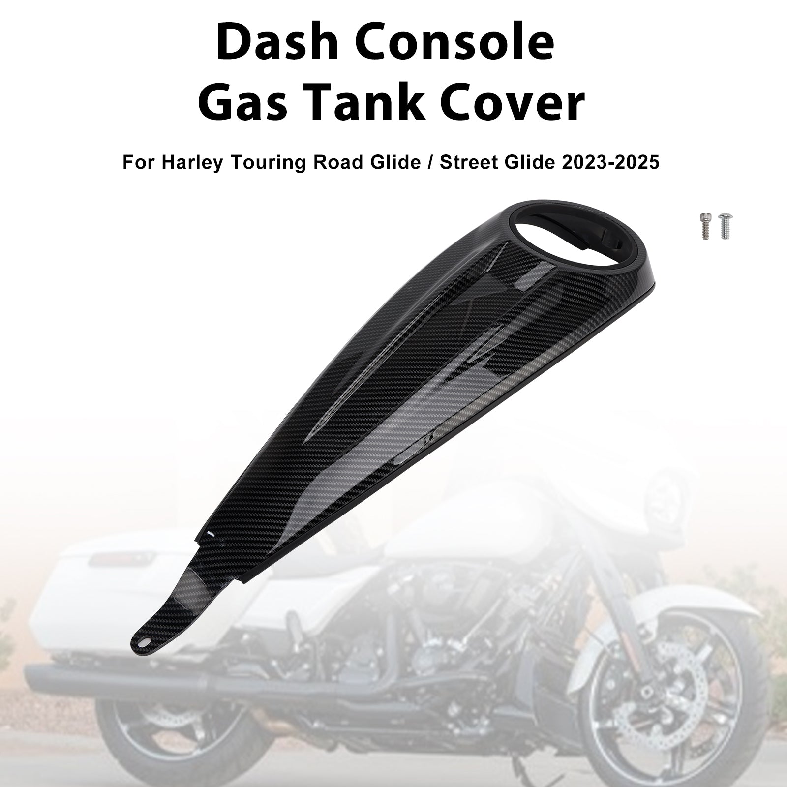 Dash Console Gas Tank Cover For Touring Road Glide / Street Glide 2023-2025