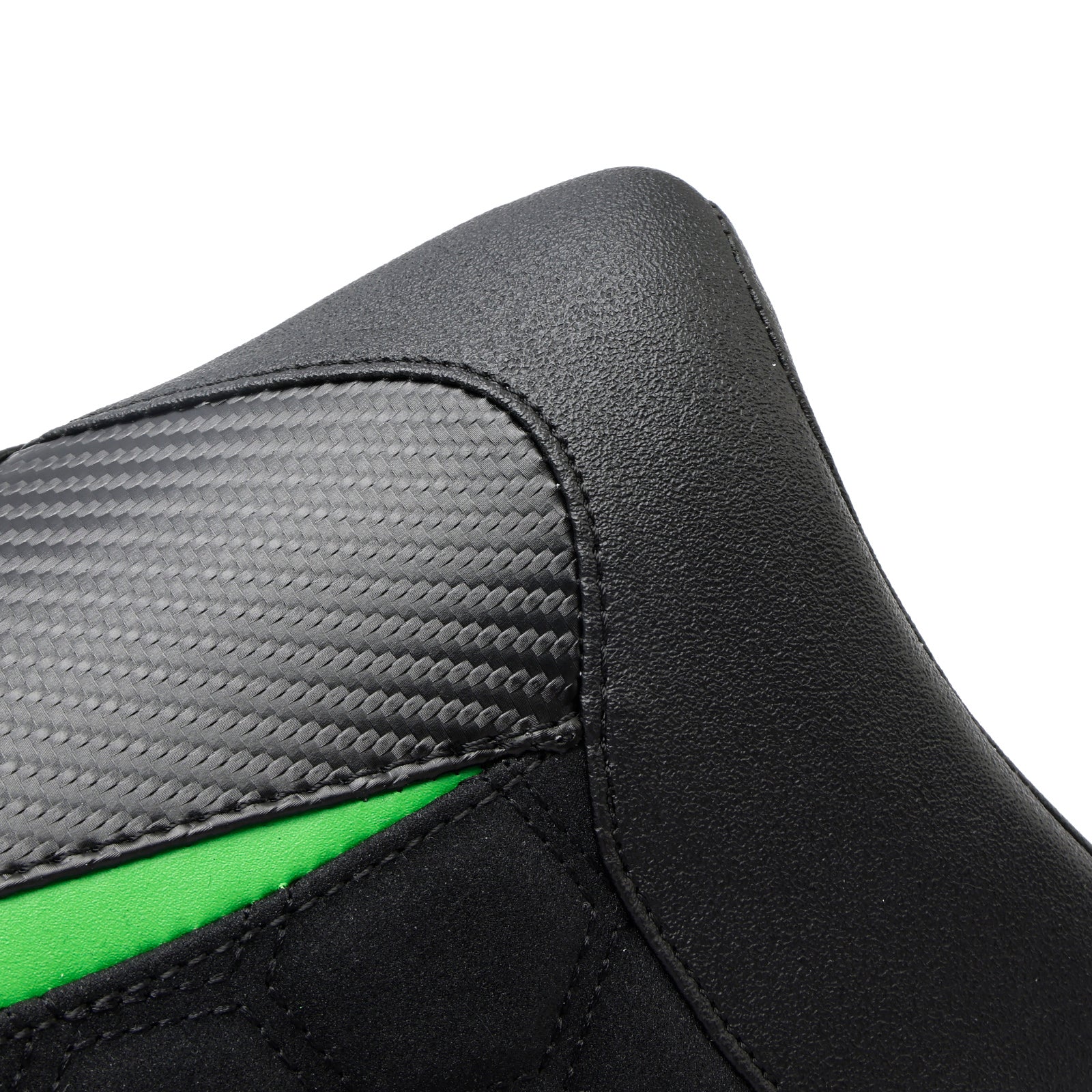 2023  KAWASAKI Ninja ZX-4R ZX-4RR Front Raider Seat Driver Cushion Pu Greena
