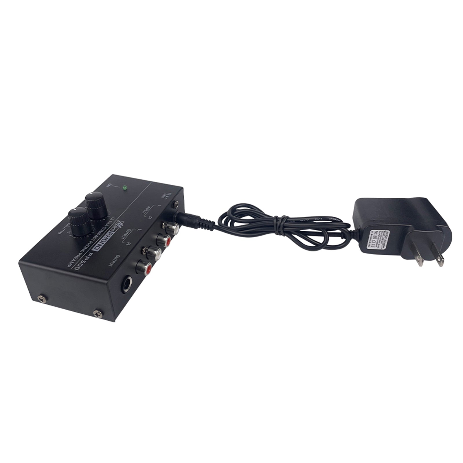 PP500 Phono Preamp Preamplifier with Level Volume Control for LP Vinyl Turntable