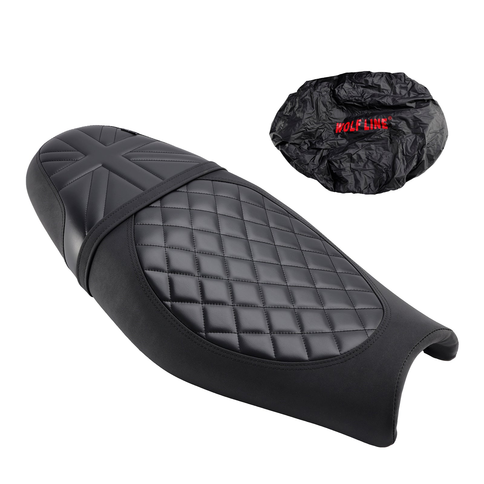 Rider Passenger Seat Front Rear Cushion Fit For Triumph Street Twin 16-22 Speed Twin 900 23-