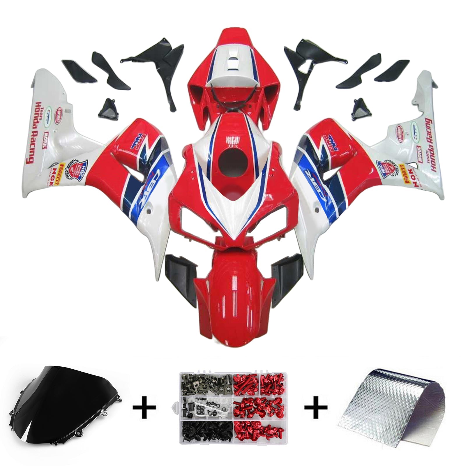 Honda CBR1000RR 2006-2007 Fairing Kit Bodywork Plastic ABS