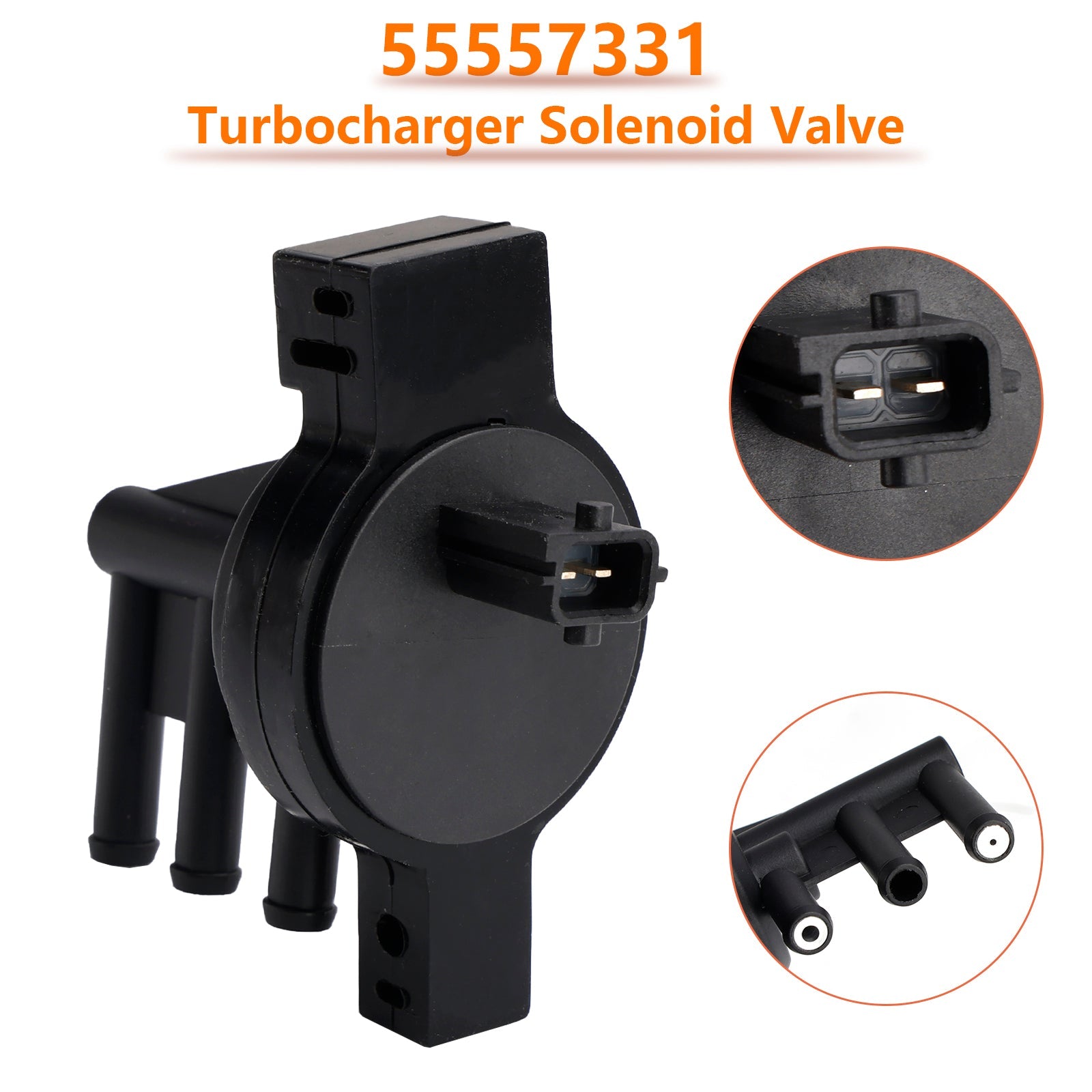55557331 Turbocharger Solenoid Valve for Saab 9-3 2000-2002 9-5 1998-2010