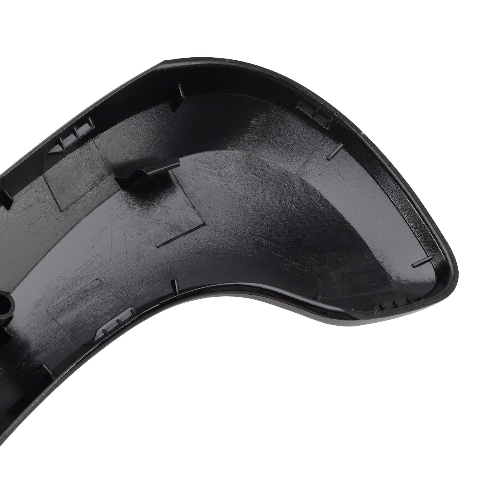 Front Left Inner Door Handle Base+Cover Set Black for Renault Megane MK3 Fluence