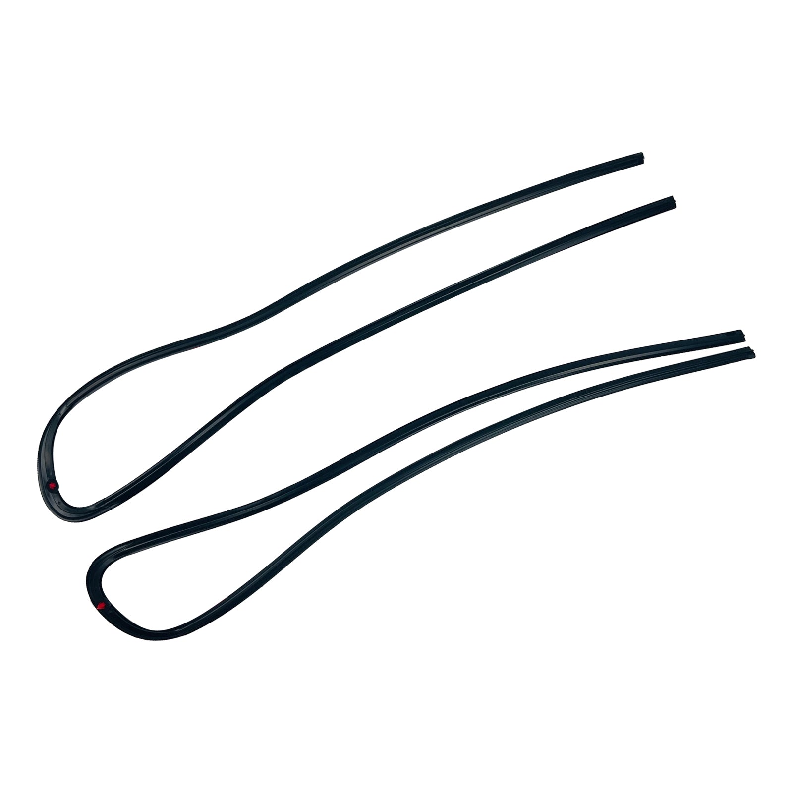 1988-1991 HONDA CR-X CRX EF8 2PCS Window Glass Molding RH & LH 73810-SH2-003 73860SH2003