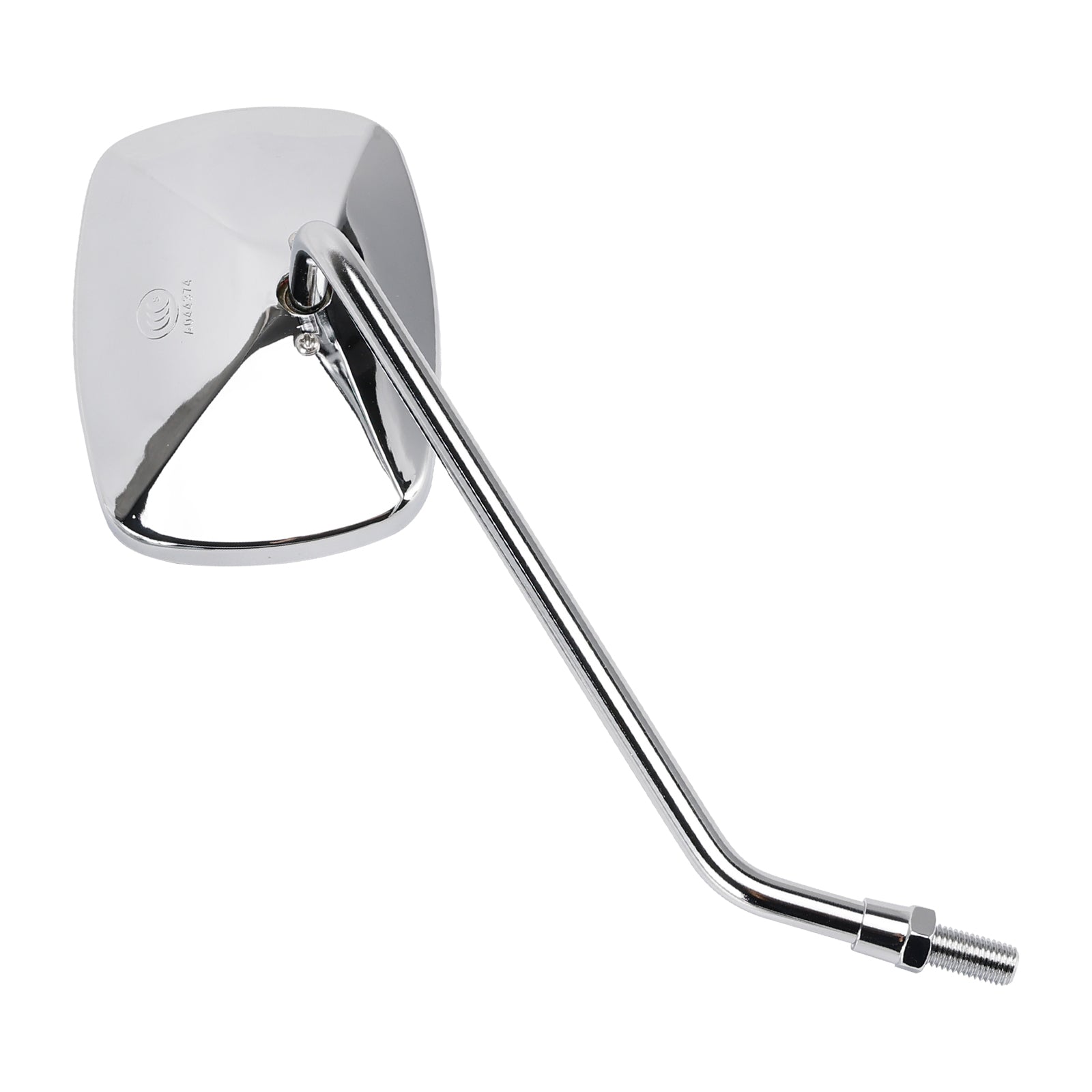 Chrome 10mm Rearview Mirror Set For Piaggio Beverly 125 250 2004 2005 06 07 08