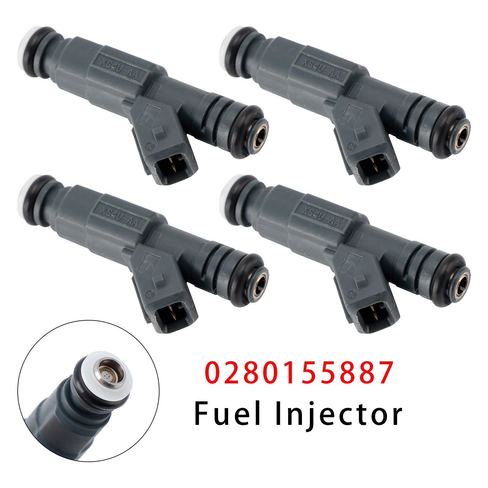 4Pcs Fuel Injector For Ford Focus Escape Contour Mazda Tribute 99-04 0280155887