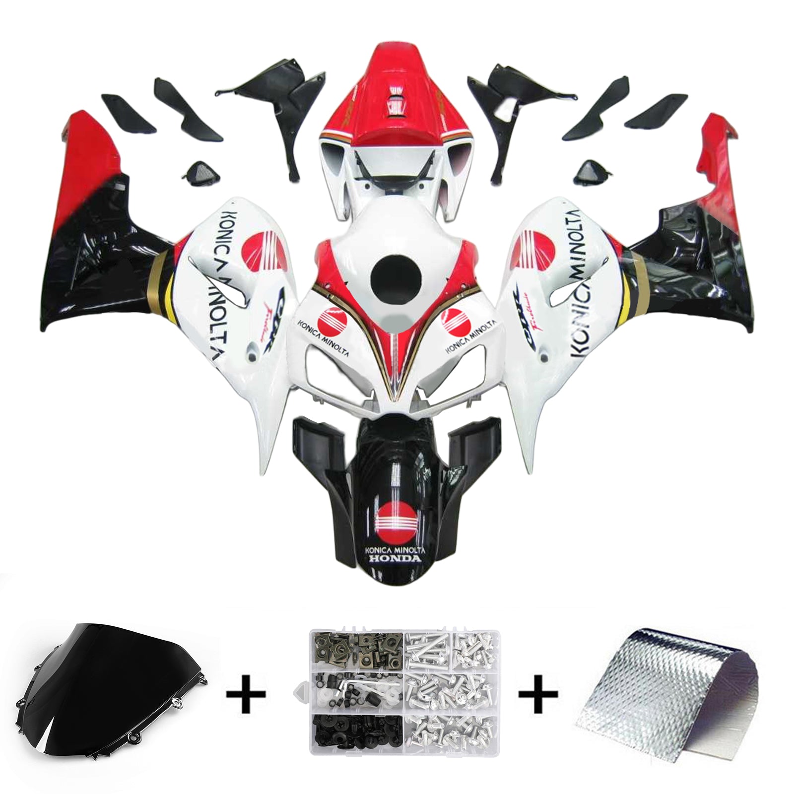 Honda CBR1000RR 2006-2007 Fairing Kit Bodywork Plastic ABS