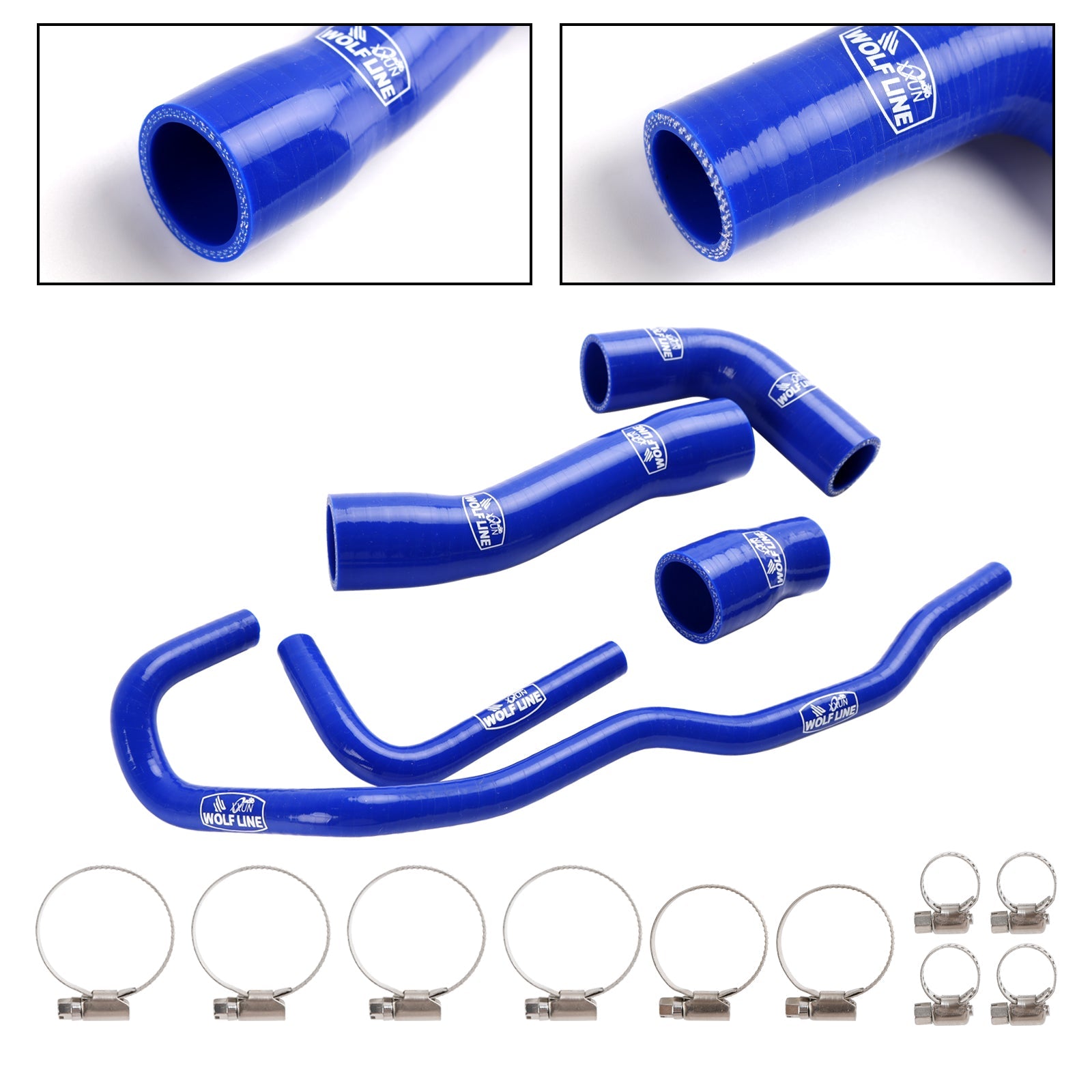 Silicone Radiator coolant Hose kit For BMW S1000RR 2019-2023