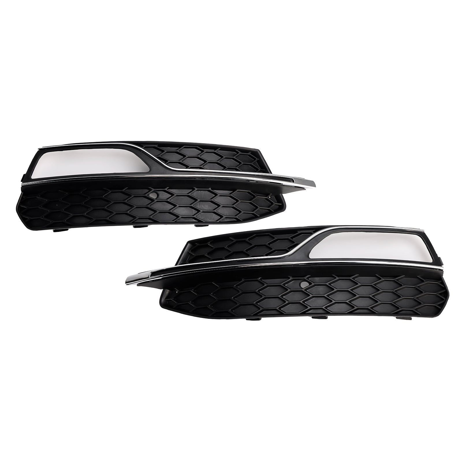 2013-2016 AUDI A3 S-Line S3 Front Lower Bumper Fog Light Cover Grille