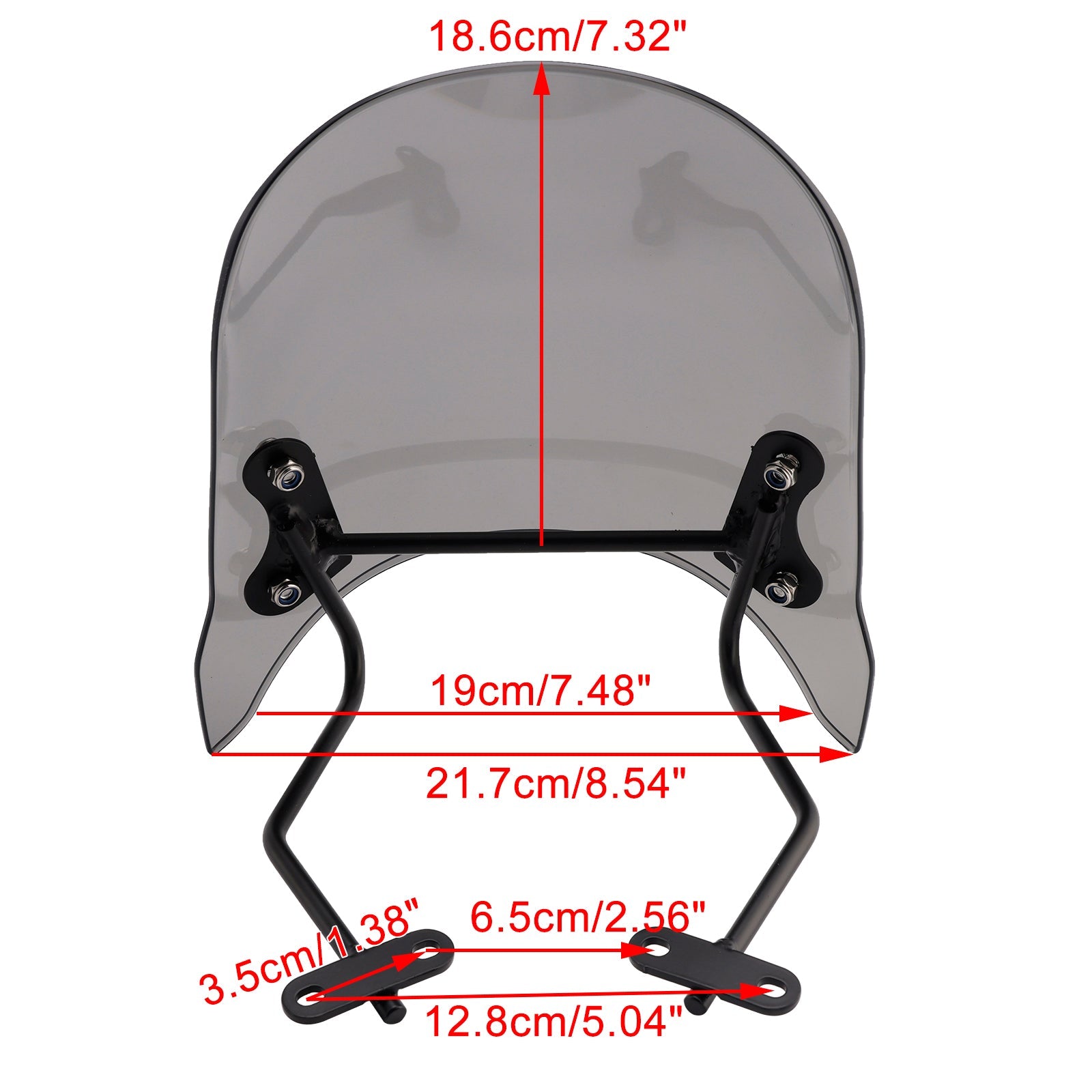 Windshield WindScreen fit for BMW R nineT Scrambler 2014-2024 Pure 2017-2024