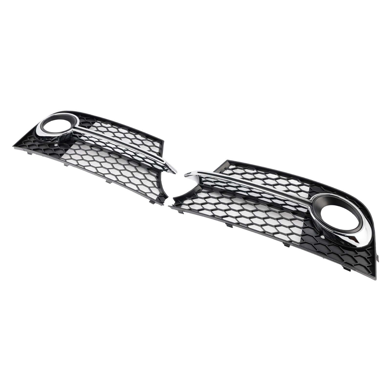 2011-2014 Audi TT MK2 S-Line TTS Chrome Front Bumper Fog Light Grille