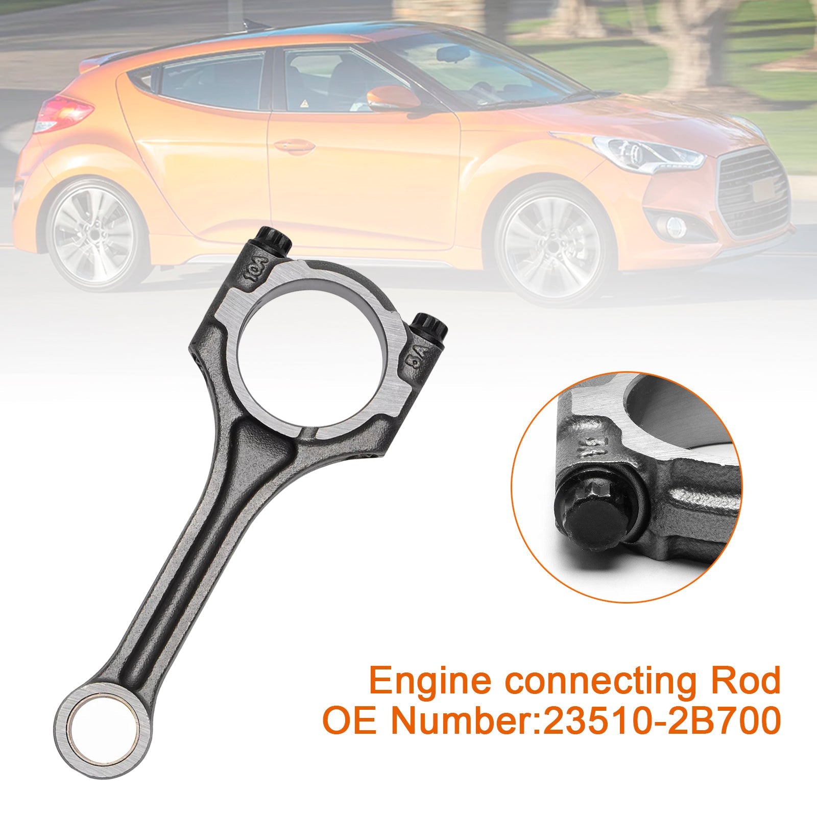 Engine connecting Rod 23510-2B700 For 2014-2021 Hyundai Kia 1.6L Turbo