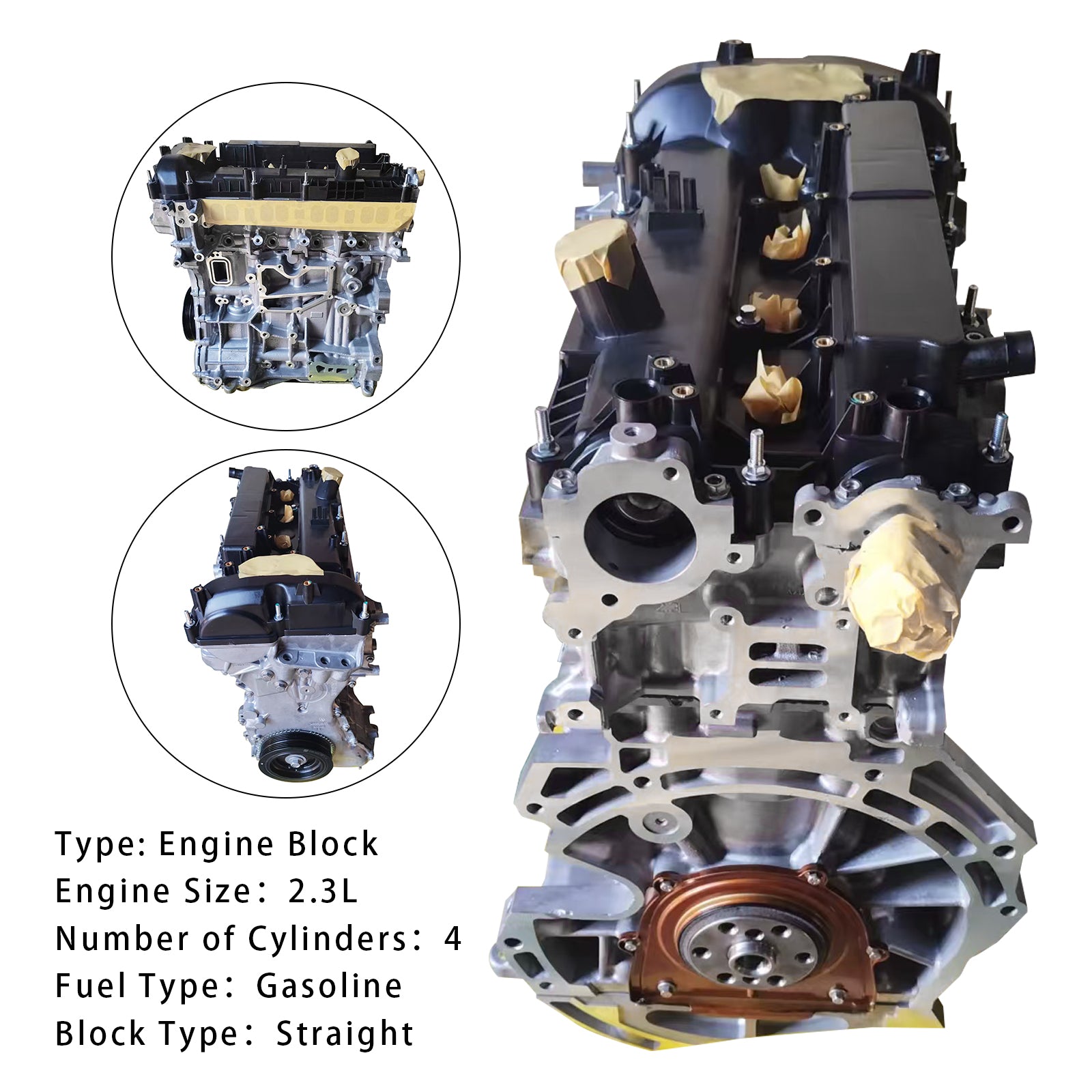 2020 Ford Mustang 2.3L Ecoboost Brand New Long Engine Block