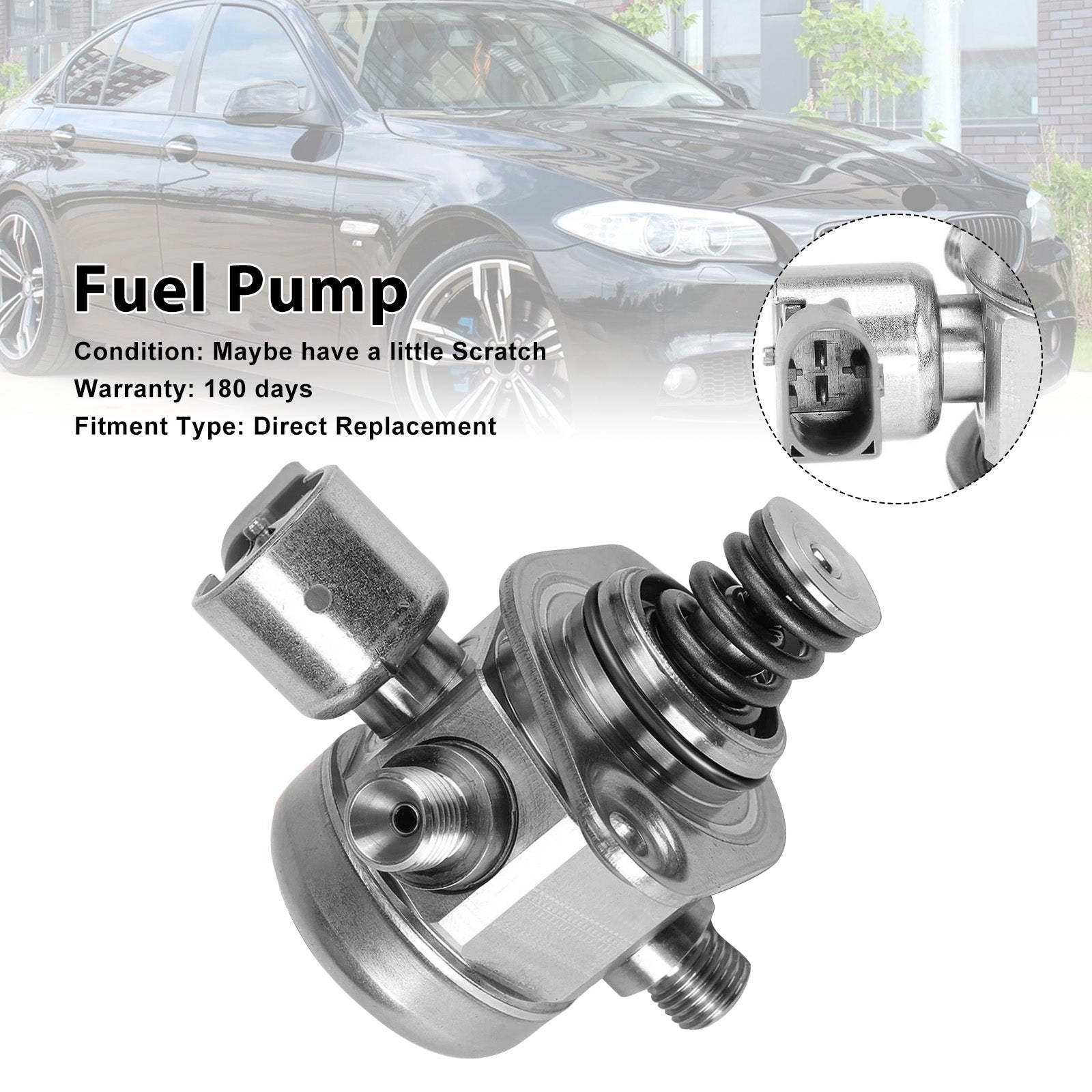 2011-2015 BMW Alpina B7 xDrive F01 High Pressure Fuel Pump 13517595339 0261520144