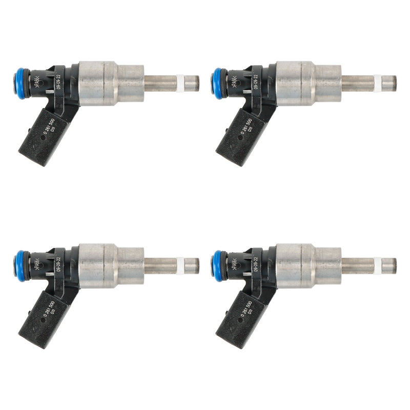 4 Uds inyector de combustible 0261500011 compatible con Audi A4 Avant 8E5 2,0 FSI 02-04 06D906036B
