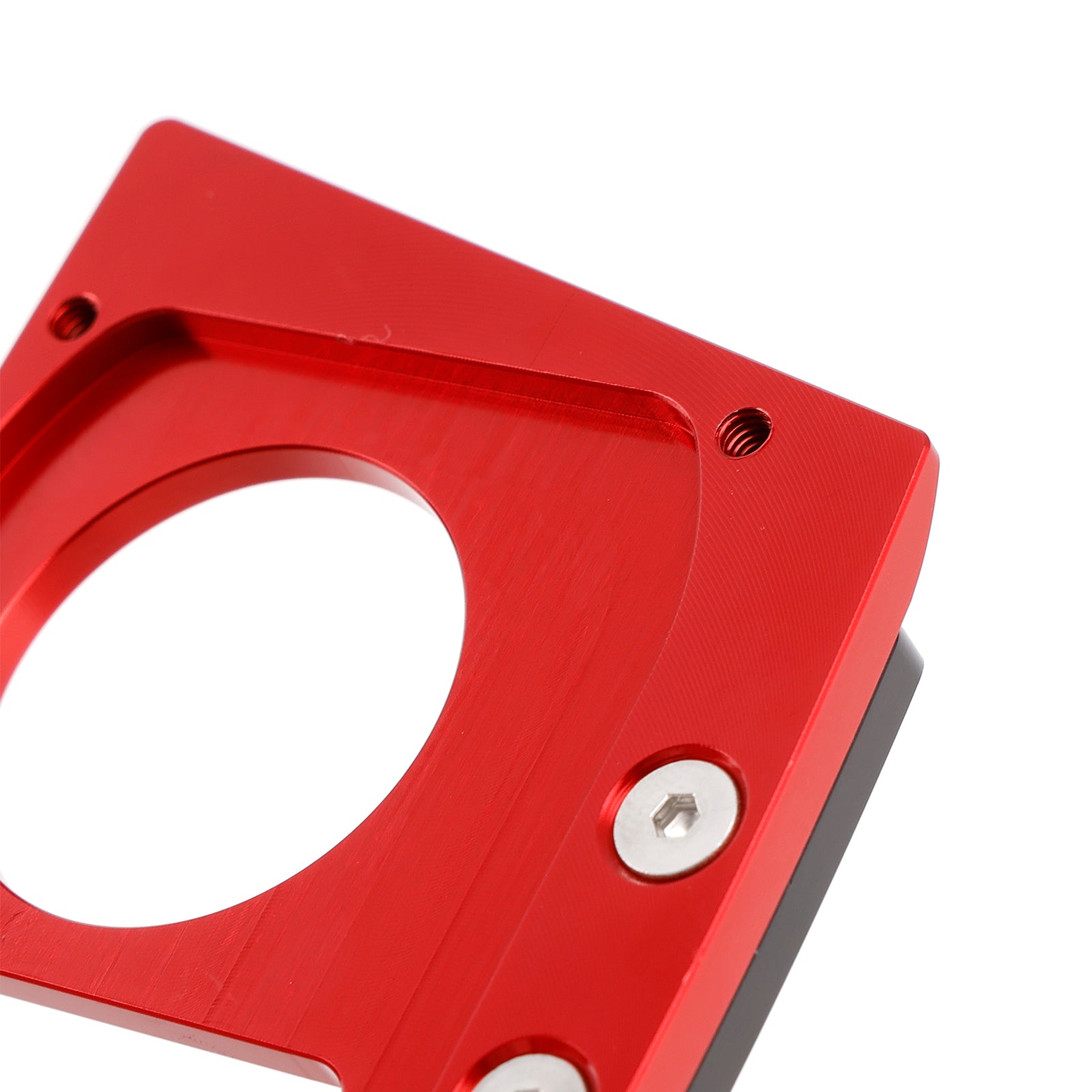 Aluminum Key Cylinder Cover Red For Honda NSS 350 Forza 350 300 2018-2023