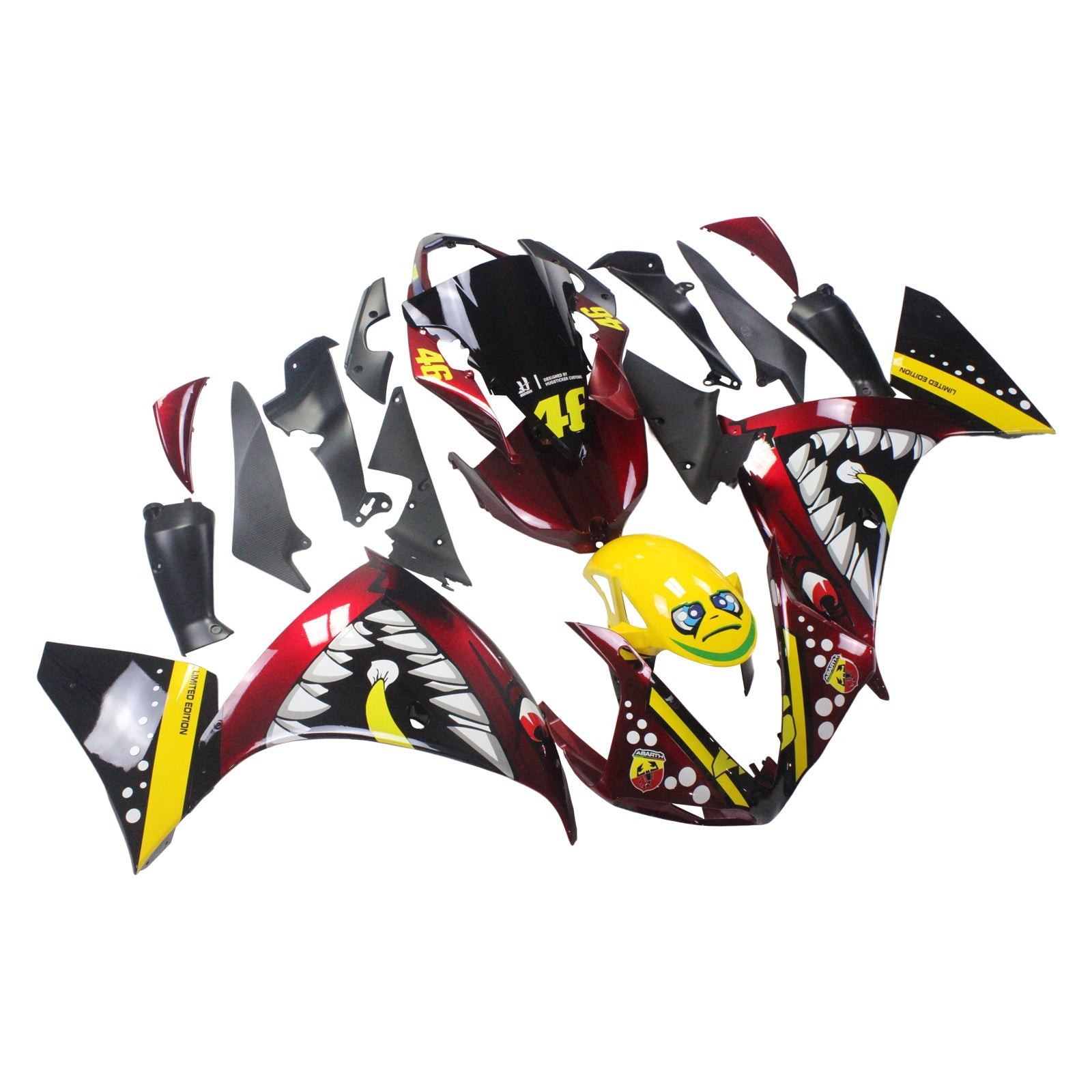 Yamaha YZF 1000 R1 2009-2011 Fairing Kit Bodywork Plastic ABS