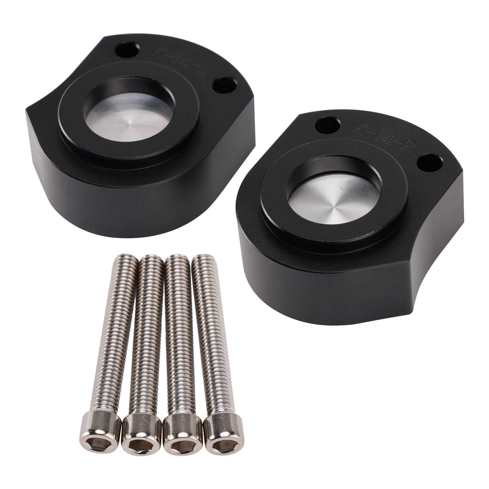 SPESSORI RIALZI RISER MANUBRIO PER KAWASAKI ZZ-R 1400 ZZR 1400 ZX-14R 2006-2024