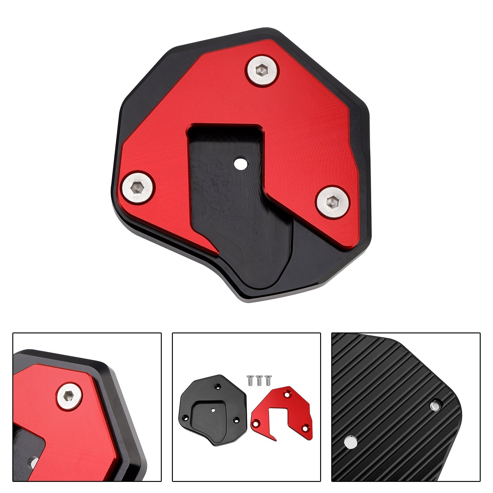 2008-2020 Suzuki GSXR1300R Kickstand Enlarge Plate Pad