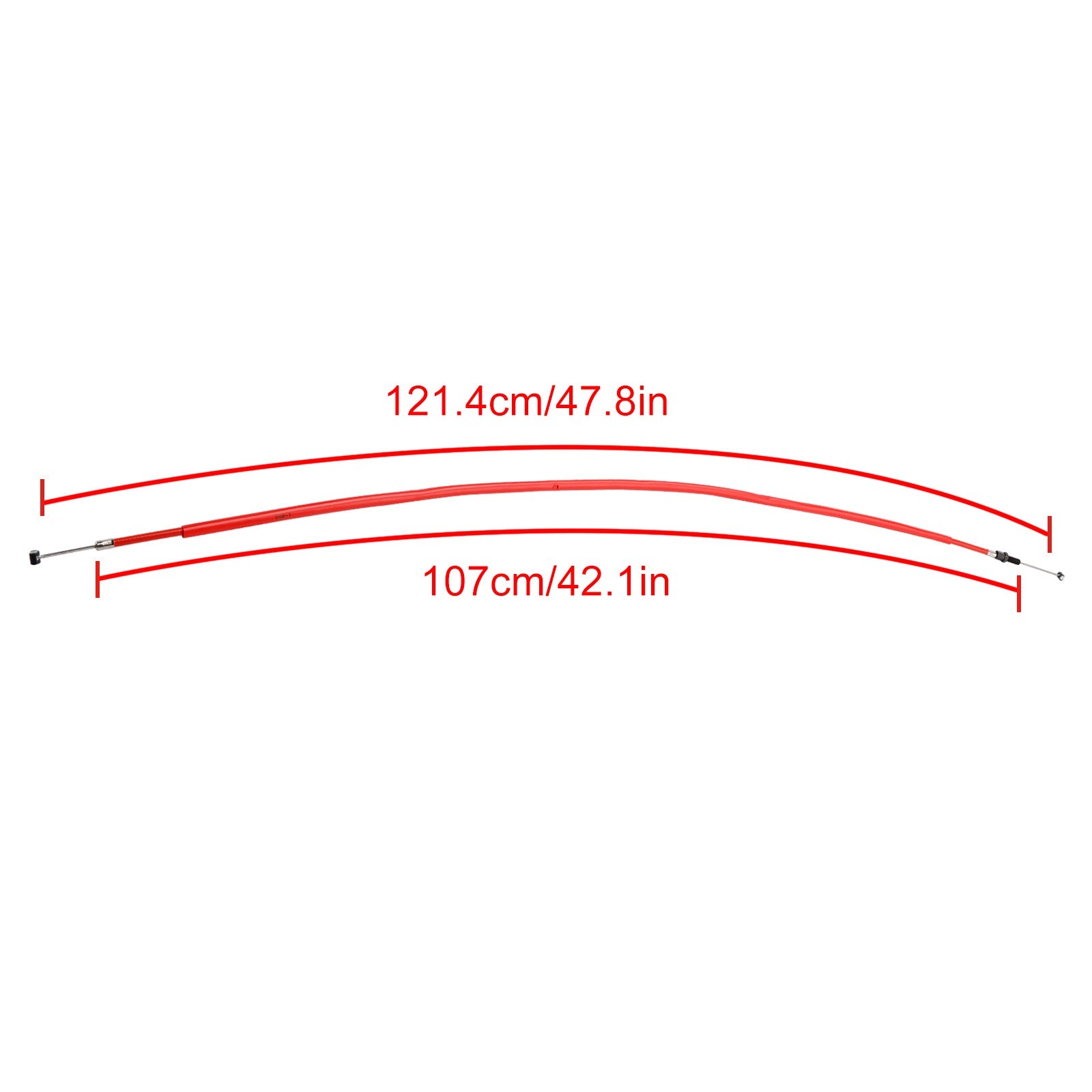 2011-2023 스즈키 GSXR600/750 오토바이 클러치 케이블 교체 (레드)