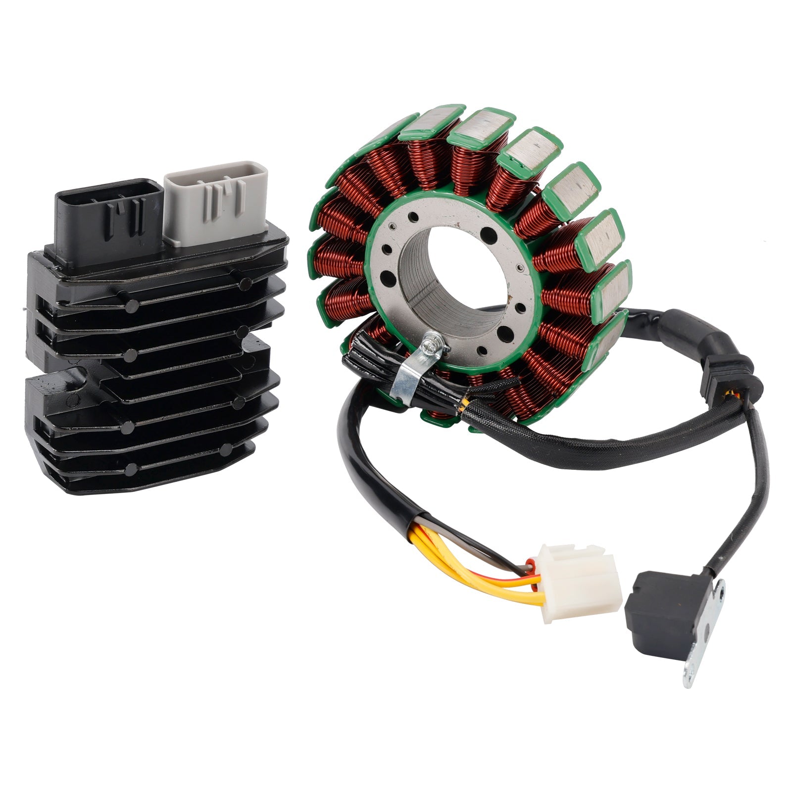 2011-2012 Daytona 675 R Stator Coil & Regulator Kit T1301234