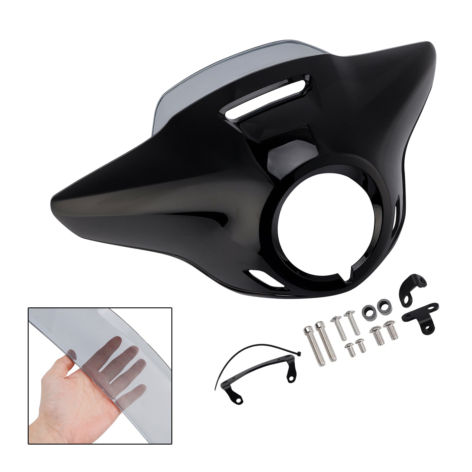 2021-2024 HONDA CM300 CM500 Windshield WindScreen Headlight Fairing