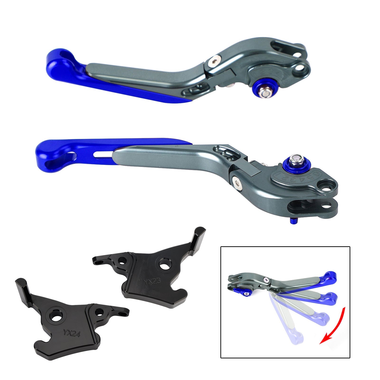 Adjustable Clutch Brake Lever fit for YAMAHA XMAX 300 2023-2025