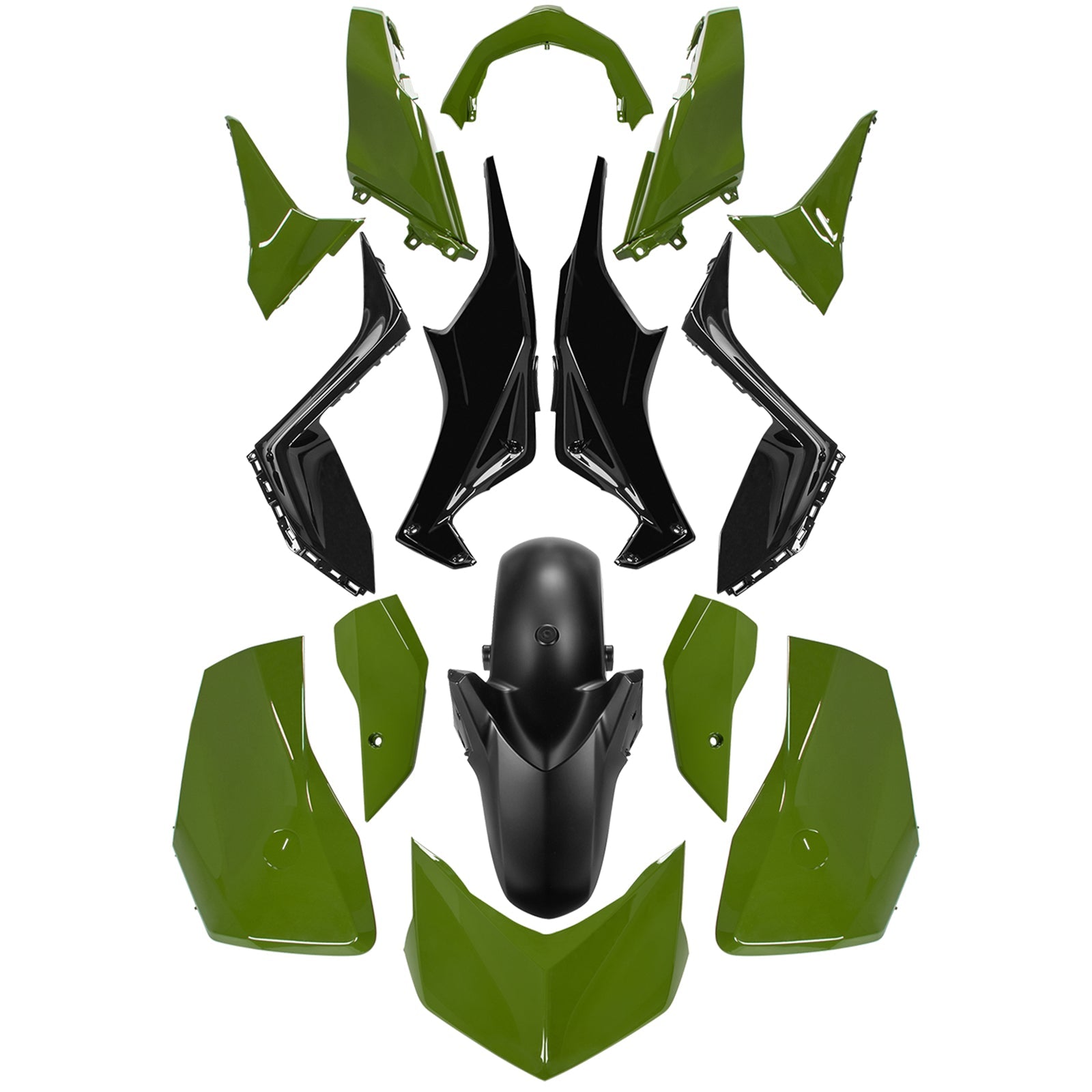 Injection ABS  Bodywork Fairing Kit for Yamaha X-MAX 300 XMAX 2023-2024 16#