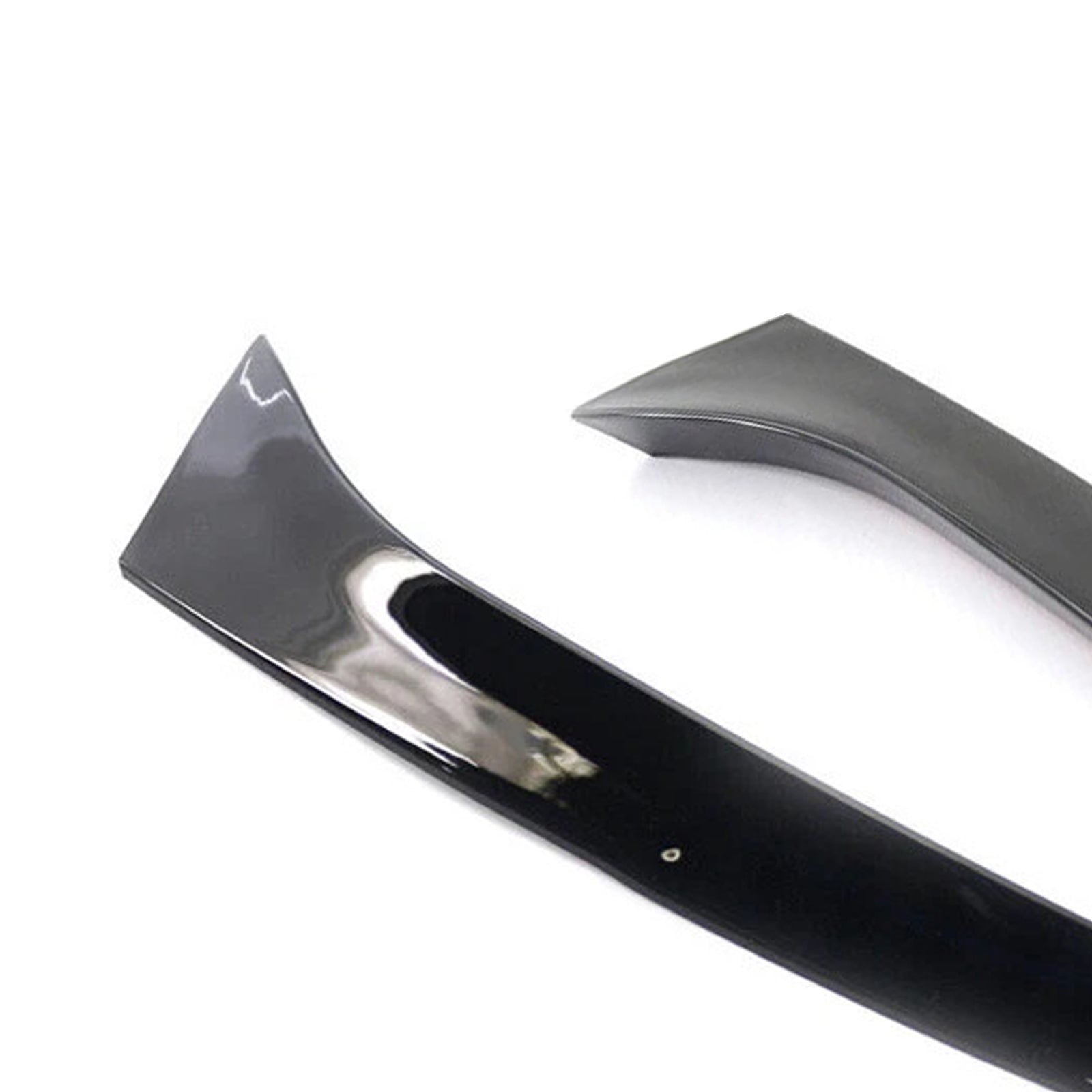 Gloss Black Pair Rear Window Side Wing Spoiler For VW Passat B7 Wagon 11-15